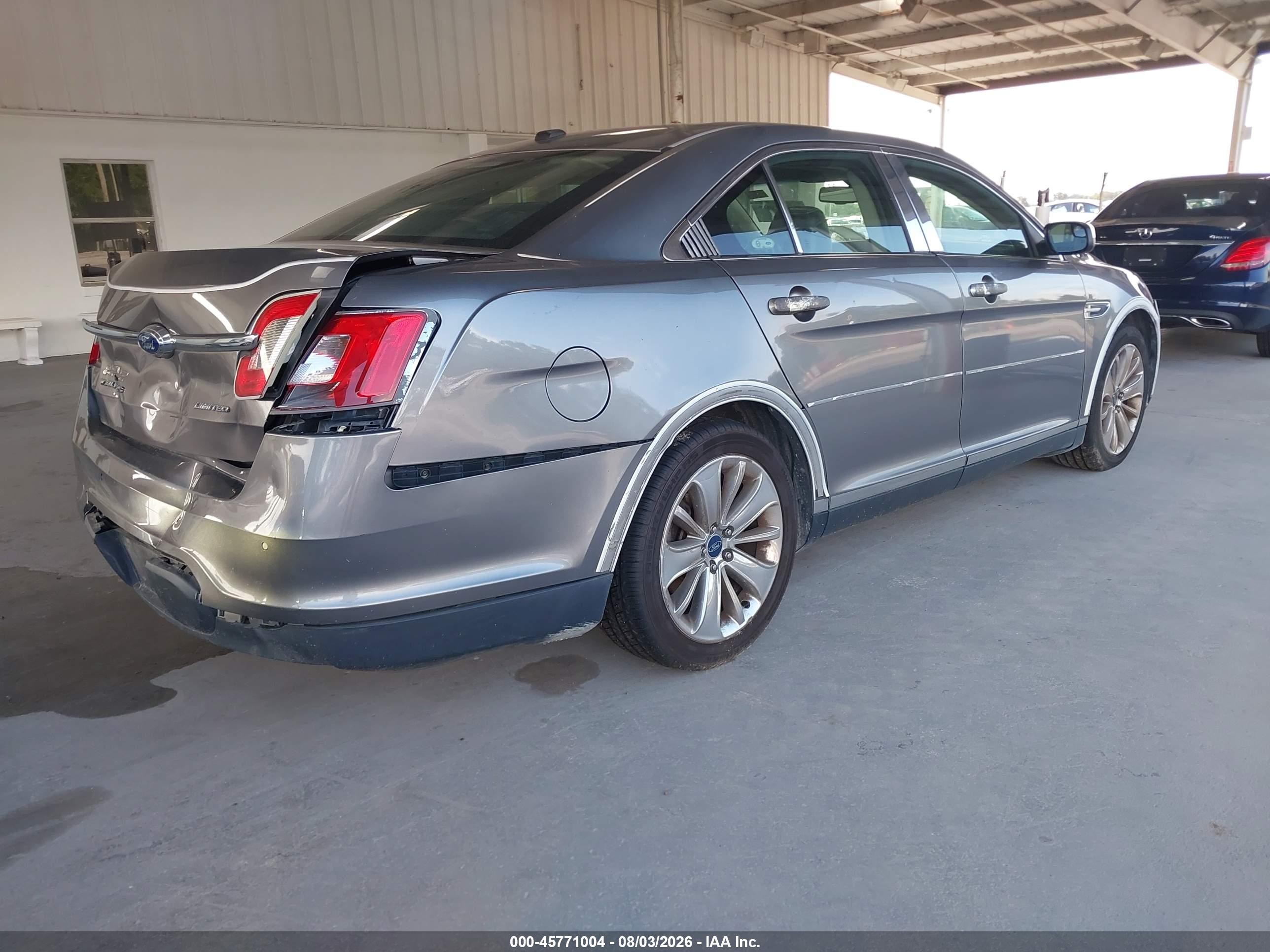 2012 Ford Taurus Limited Gray vin: 1FAHP2FW0CG131498