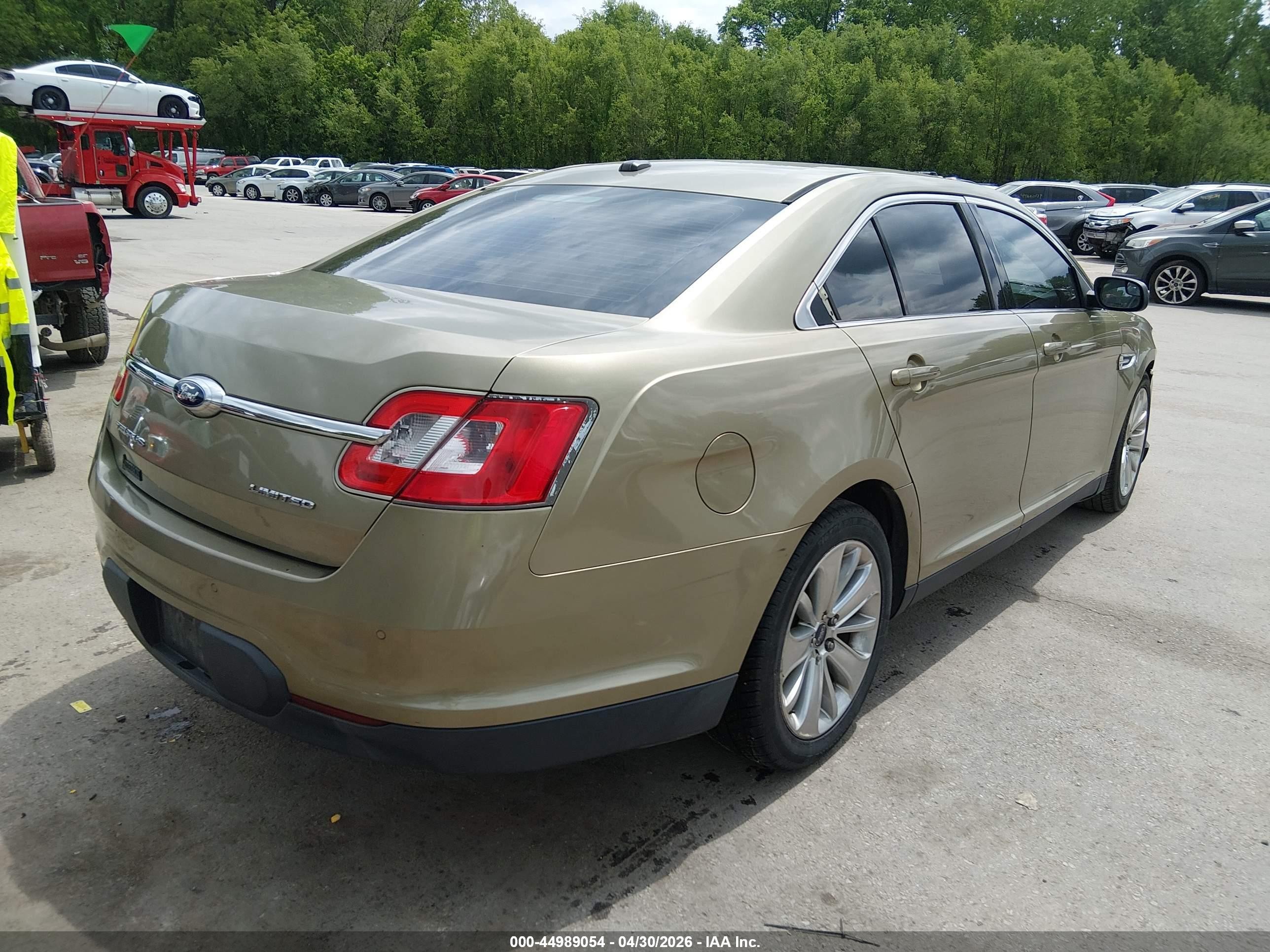 2012 Ford Taurus Limited Зеленый vin: 1FAHP2FW0CG143571