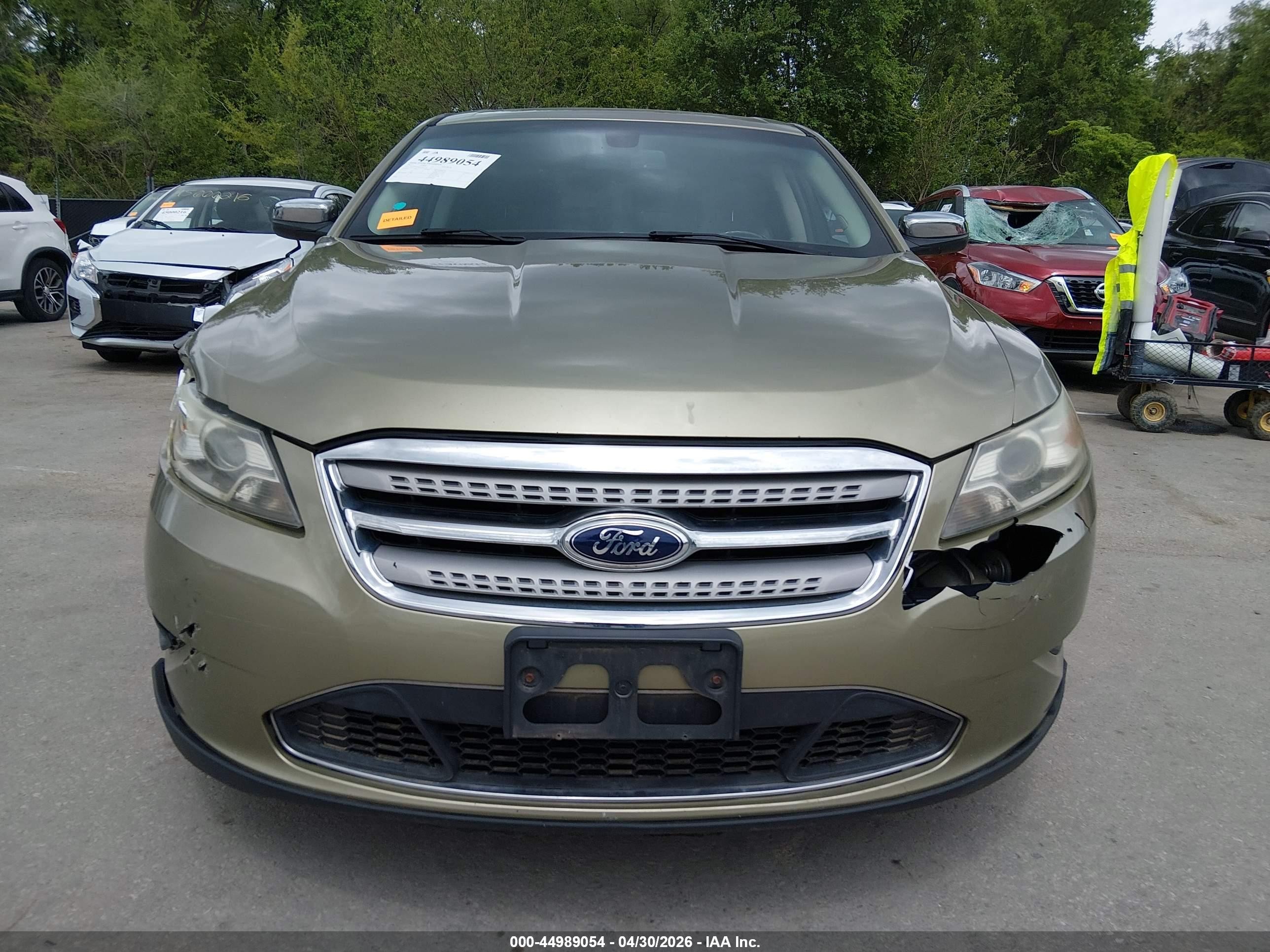 2012 Ford Taurus Limited Зеленый vin: 1FAHP2FW0CG143571