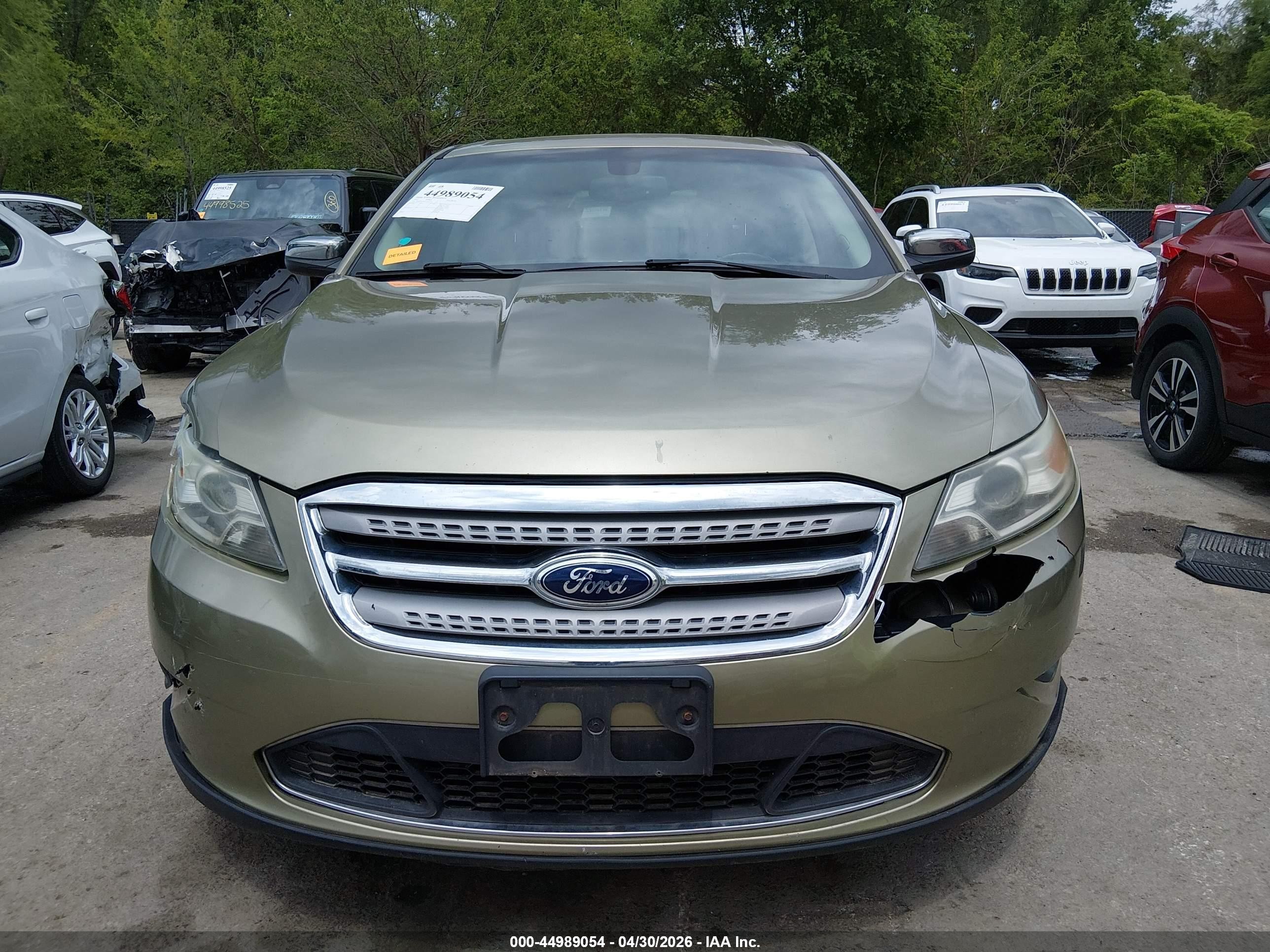 2012 Ford Taurus Limited Зеленый vin: 1FAHP2FW0CG143571