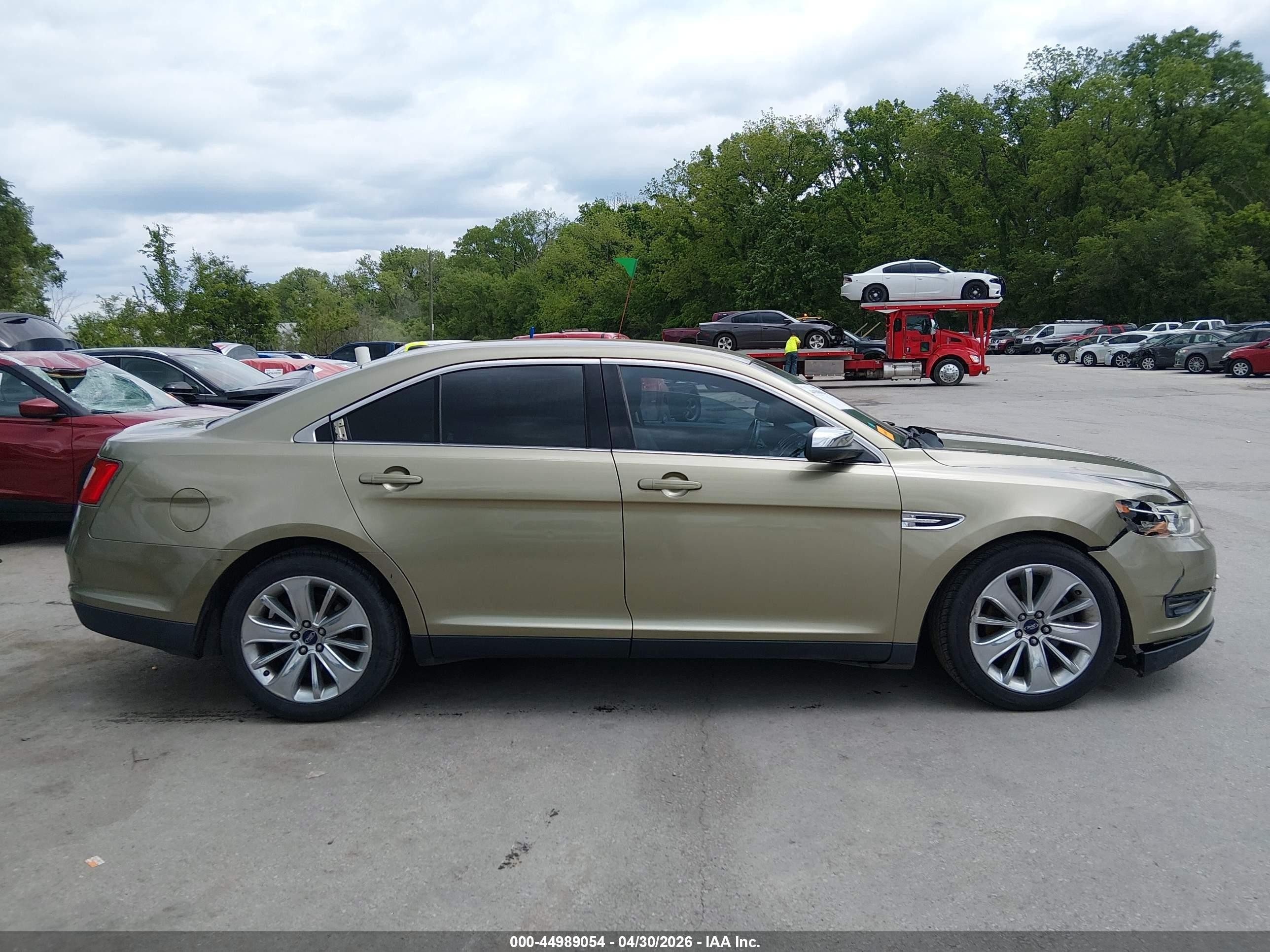 2012 Ford Taurus Limited Зеленый vin: 1FAHP2FW0CG143571