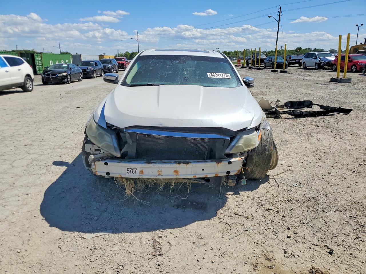 2010 Ford Taurus Limited White vin: 1FAHP2FW1AG128137