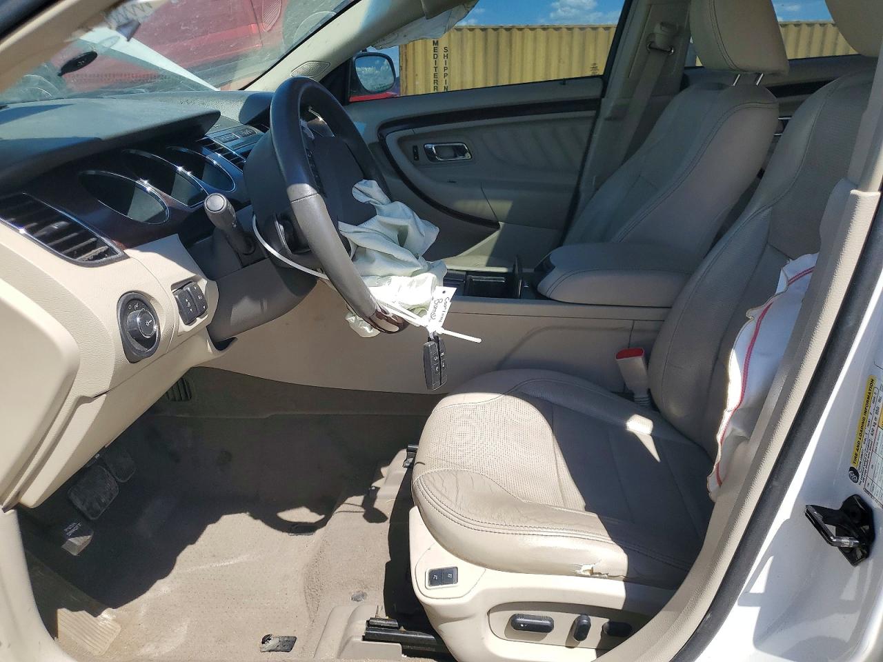 2010 Ford Taurus Limited White vin: 1FAHP2FW1AG128137