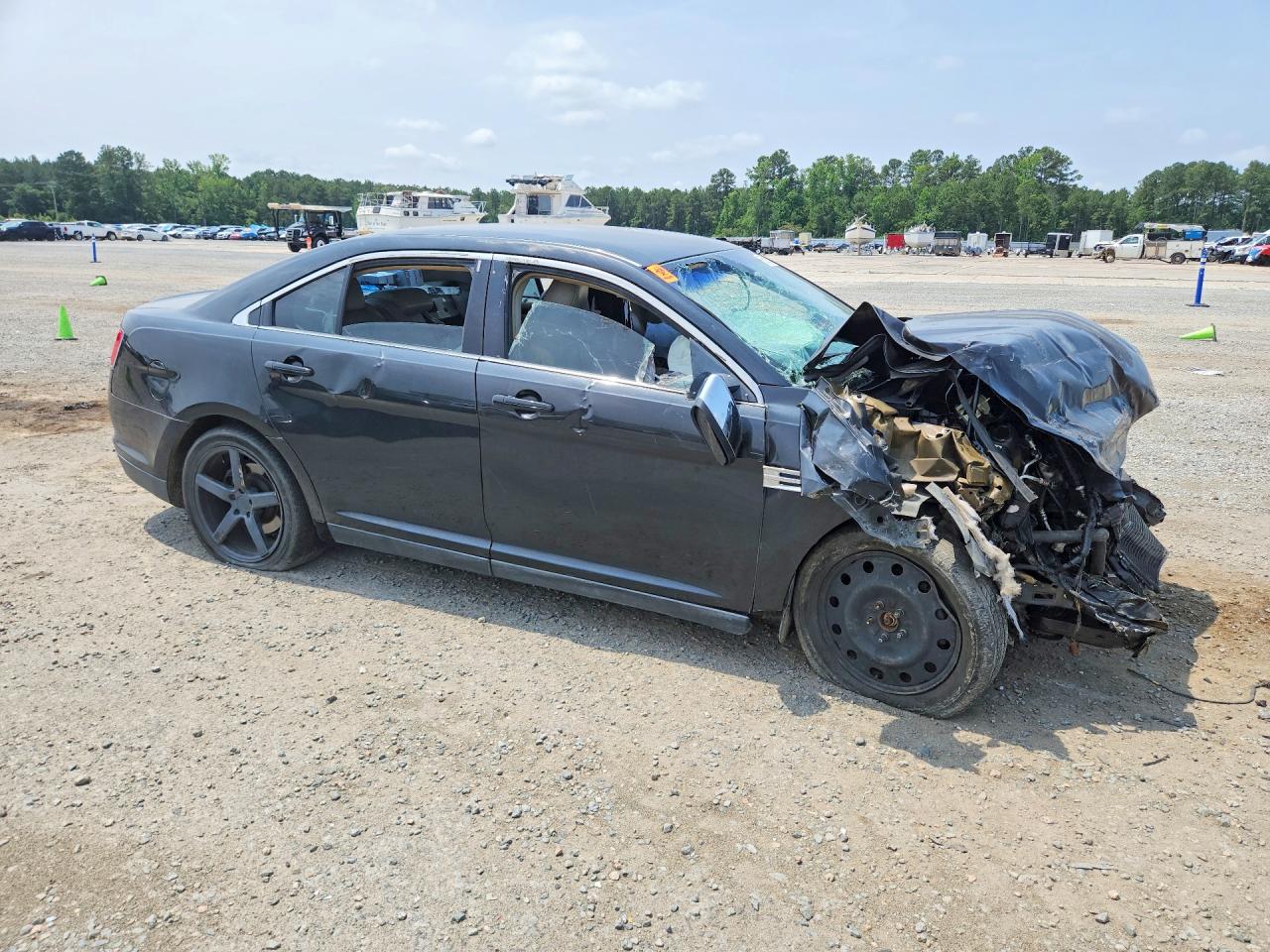 2011 Ford Taurus Limited Black vin: 1FAHP2FW1BG107340