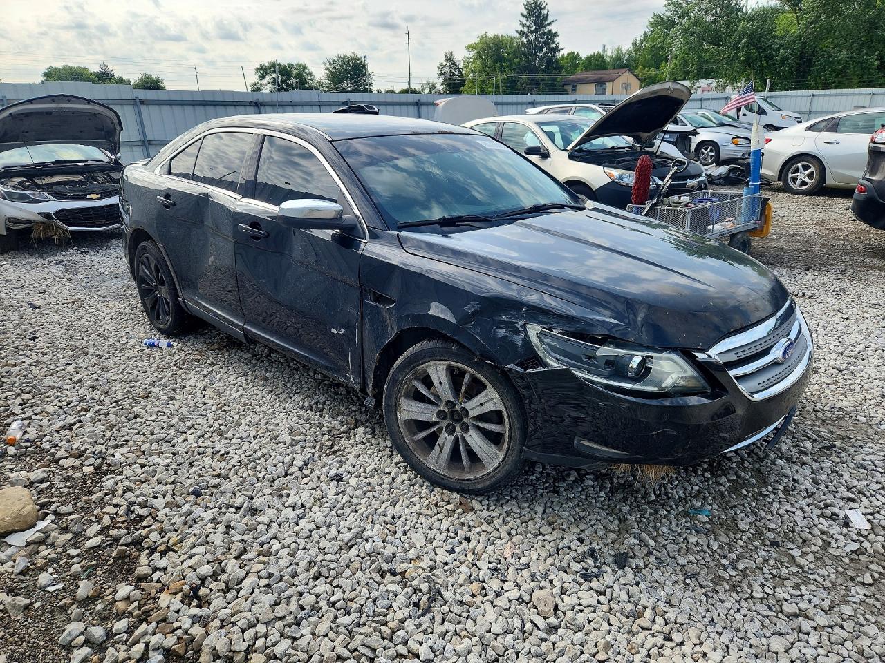 2012 Ford Taurus Limited Black vin: 1FAHP2FW1CG102043