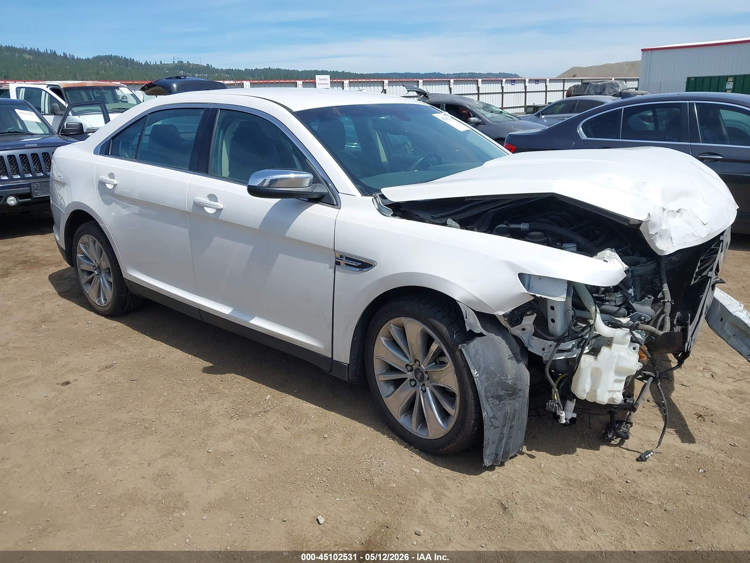 2010 Ford Taurus Limited Белый vin: 1FAHP2FW2AG151698