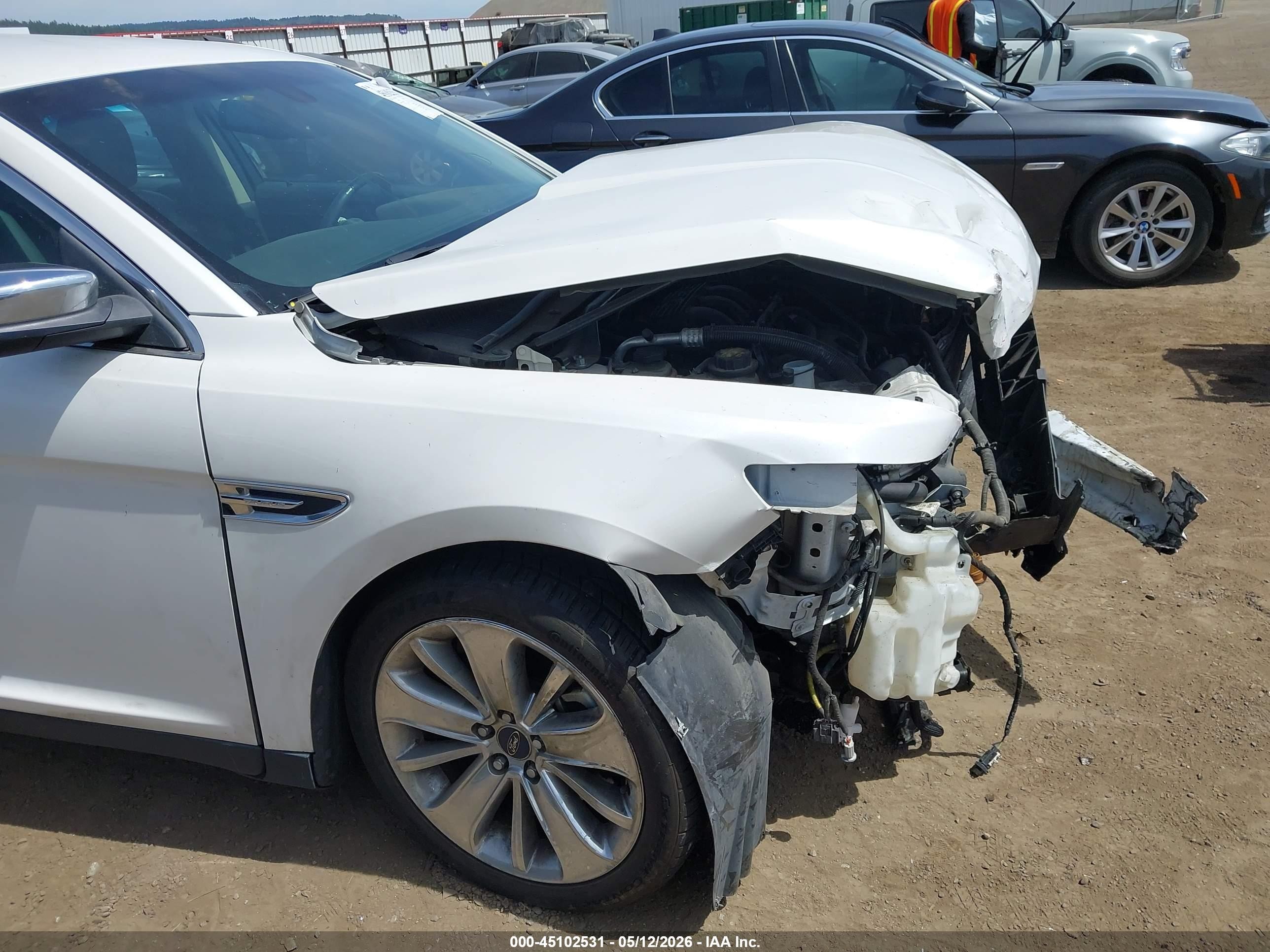 2010 Ford Taurus Limited Белый vin: 1FAHP2FW2AG151698