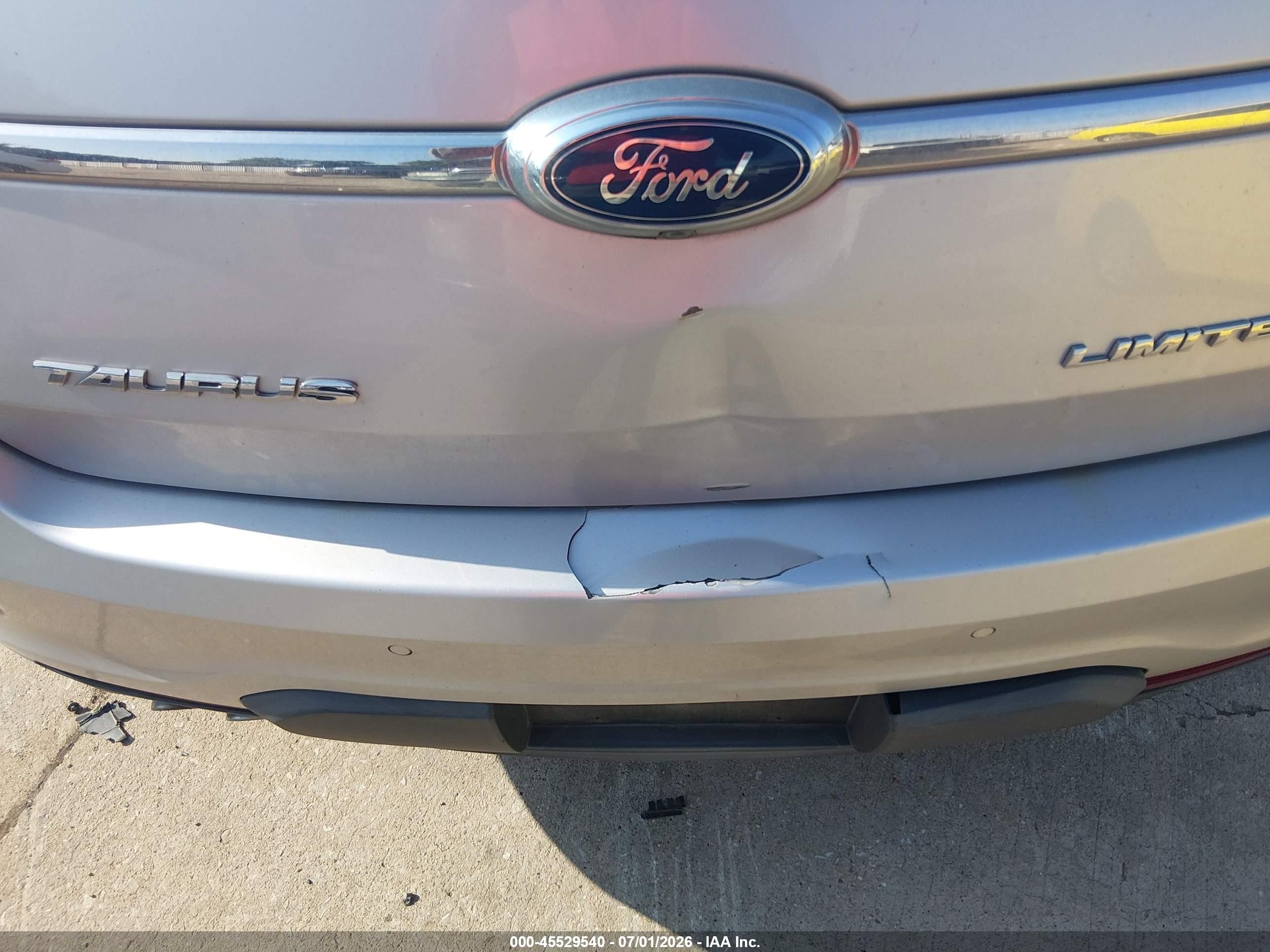 2012 Ford Taurus Limited Gray vin: 1FAHP2FW2CG127243