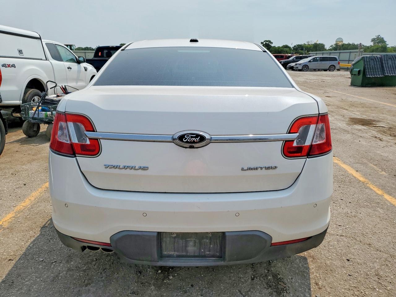 2012 Ford Taurus Limited Белый vin: 1FAHP2FW2CG131390