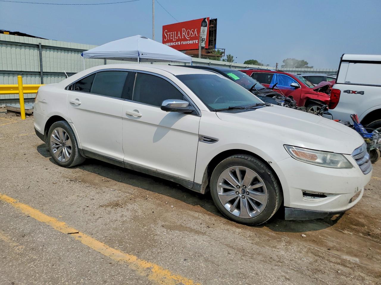 2012 Ford Taurus Limited Белый vin: 1FAHP2FW2CG131390