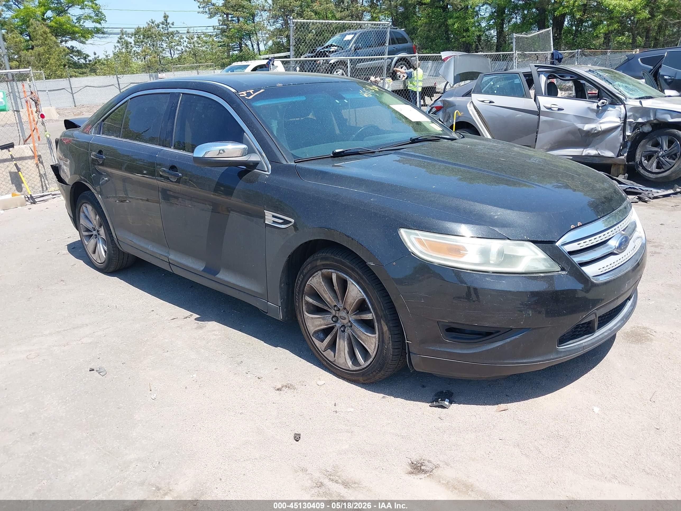 2010 Ford Taurus Limited Black vin: 1FAHP2FW3AG136630
