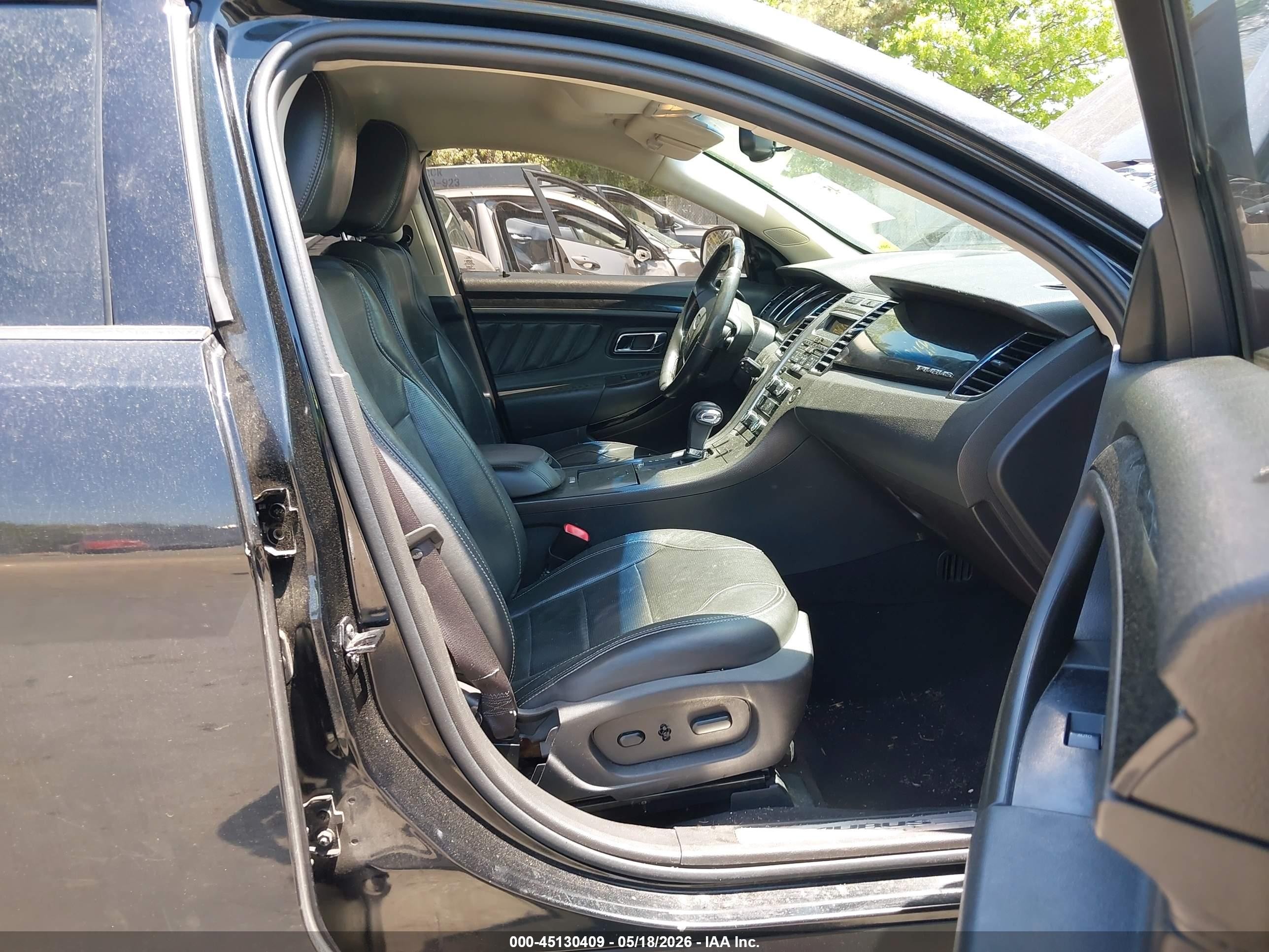 2010 Ford Taurus Limited Black vin: 1FAHP2FW3AG136630