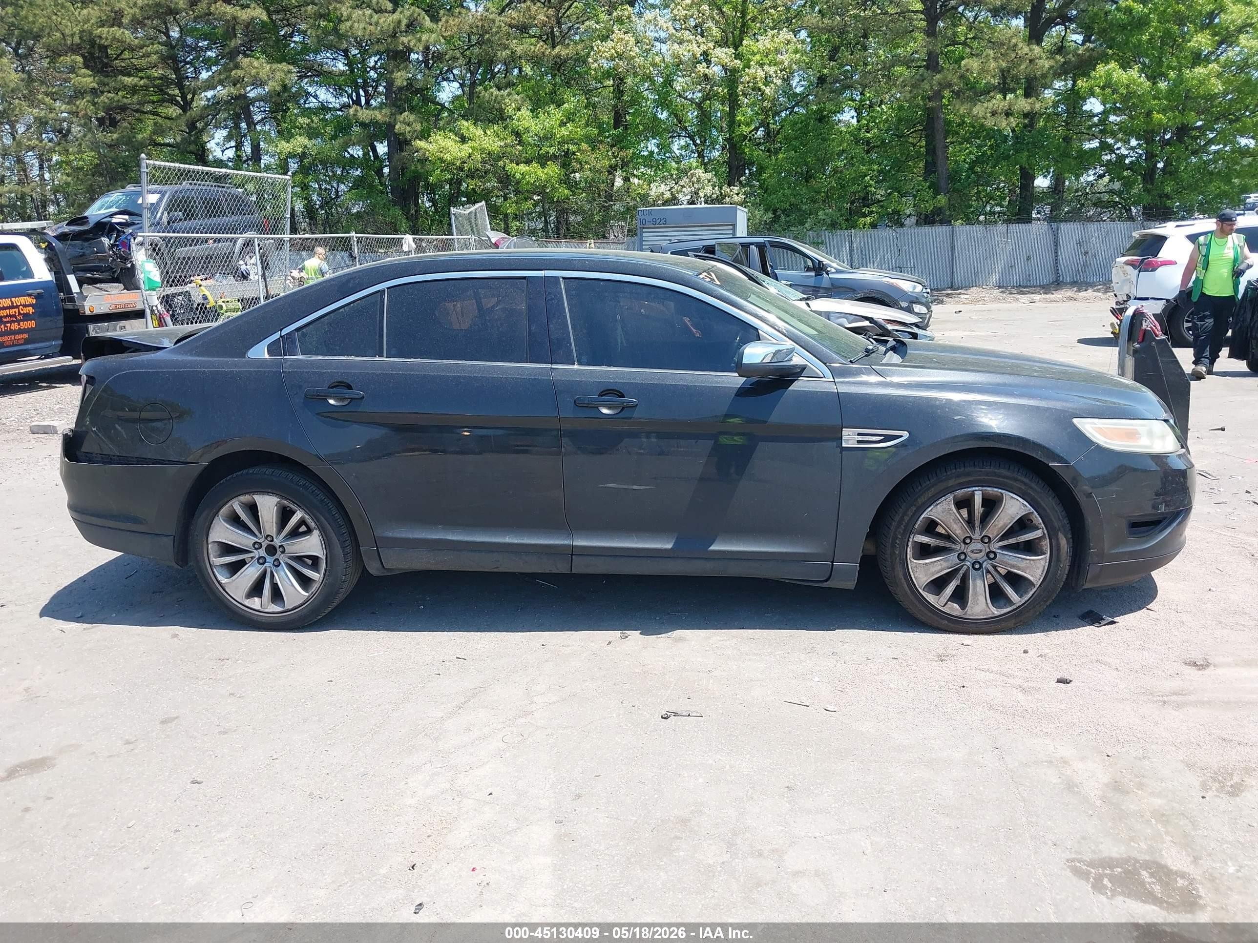 2010 Ford Taurus Limited Black vin: 1FAHP2FW3AG136630