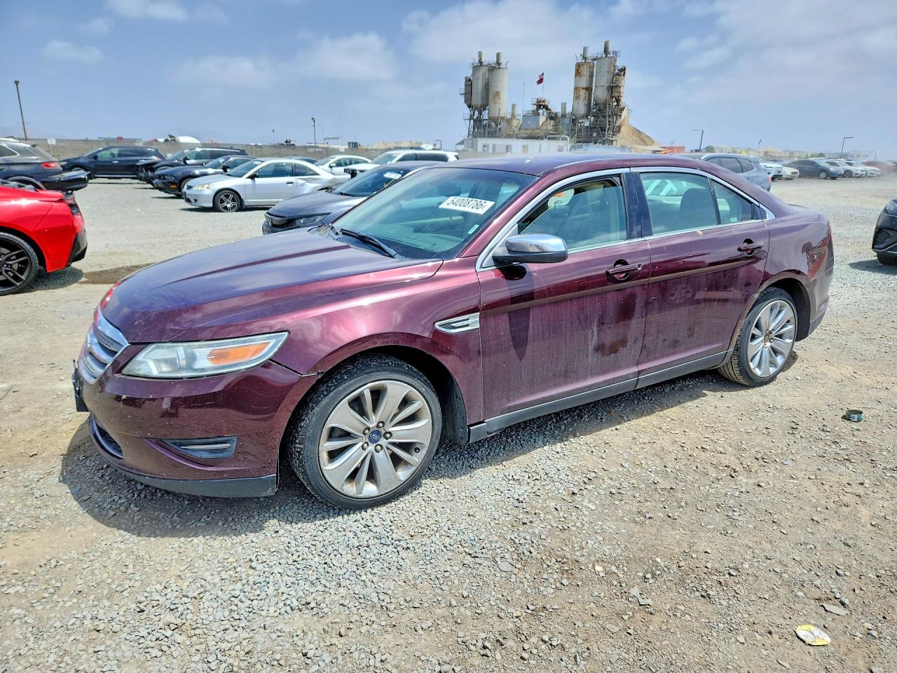 2011 Ford Taurus Limited Maroon vin: 1FAHP2FW3BG111132