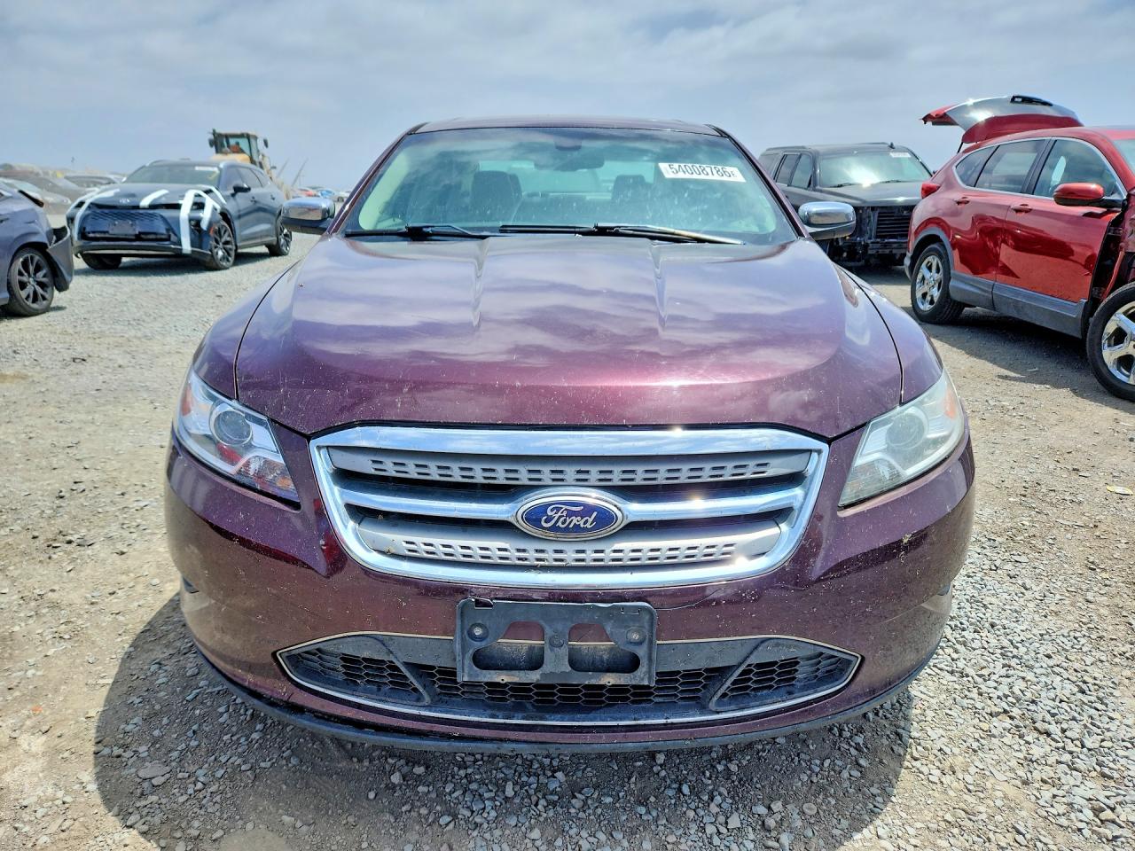 2011 Ford Taurus Limited Темно-бордовый vin: 1FAHP2FW3BG111132