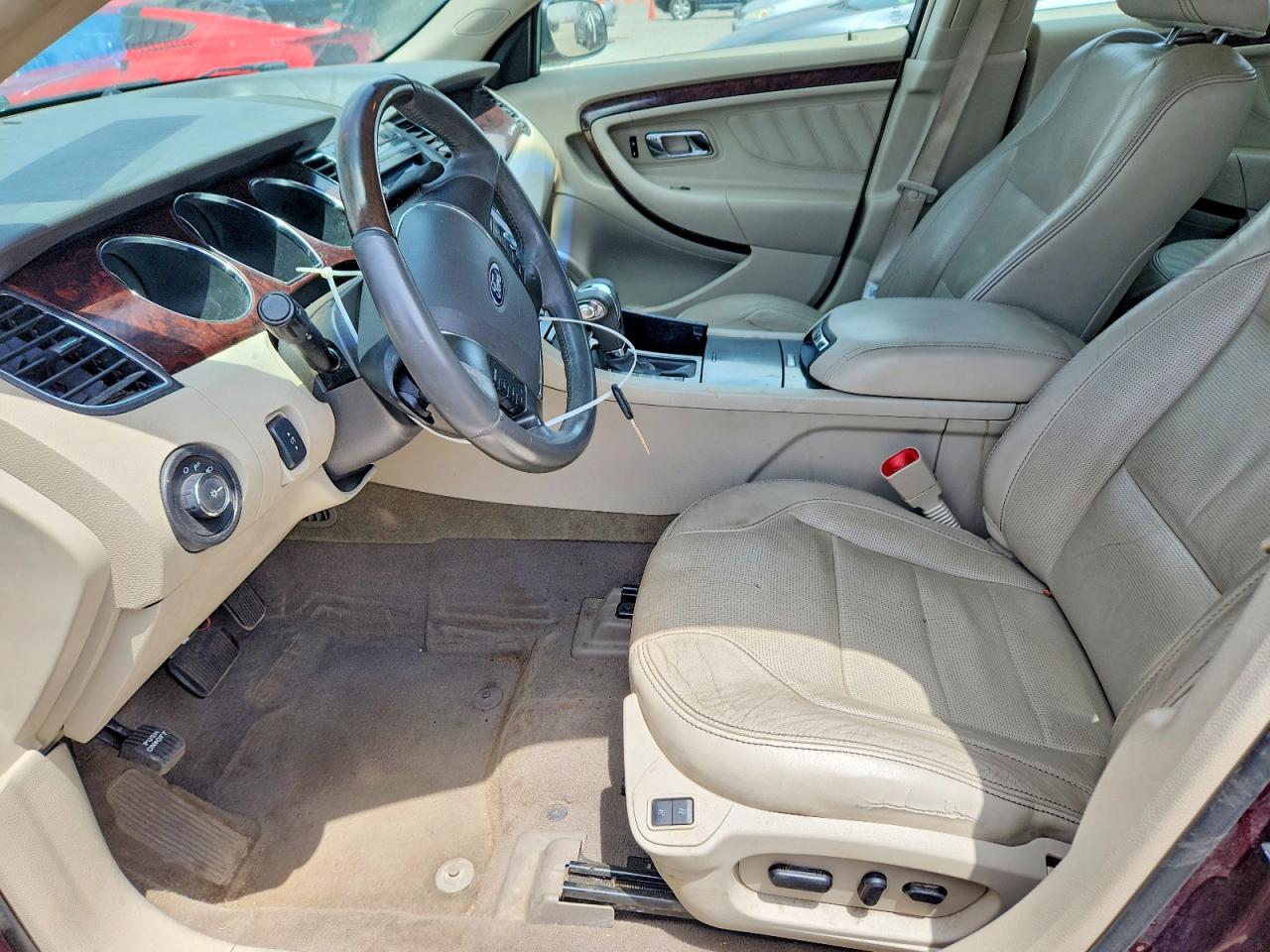 2011 Ford Taurus Limited Темно-бордовый vin: 1FAHP2FW3BG111132