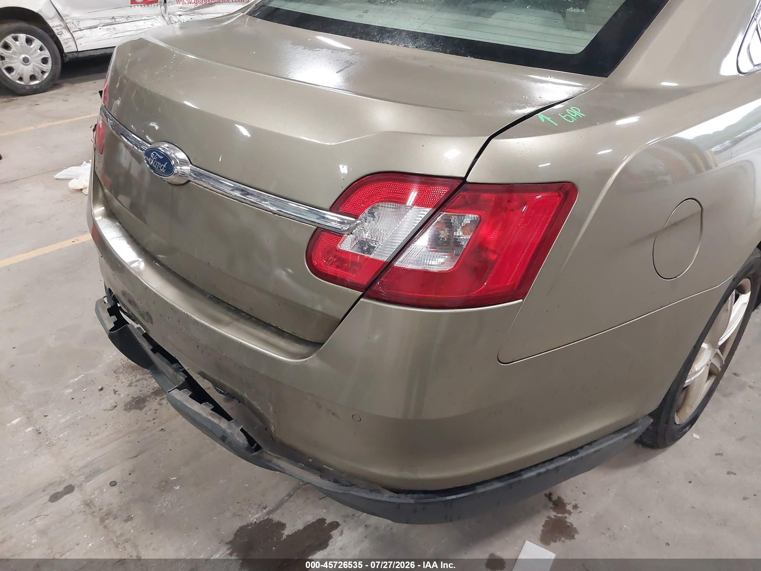 2012 Ford Taurus Limited Green vin: 1FAHP2FW3CG101556