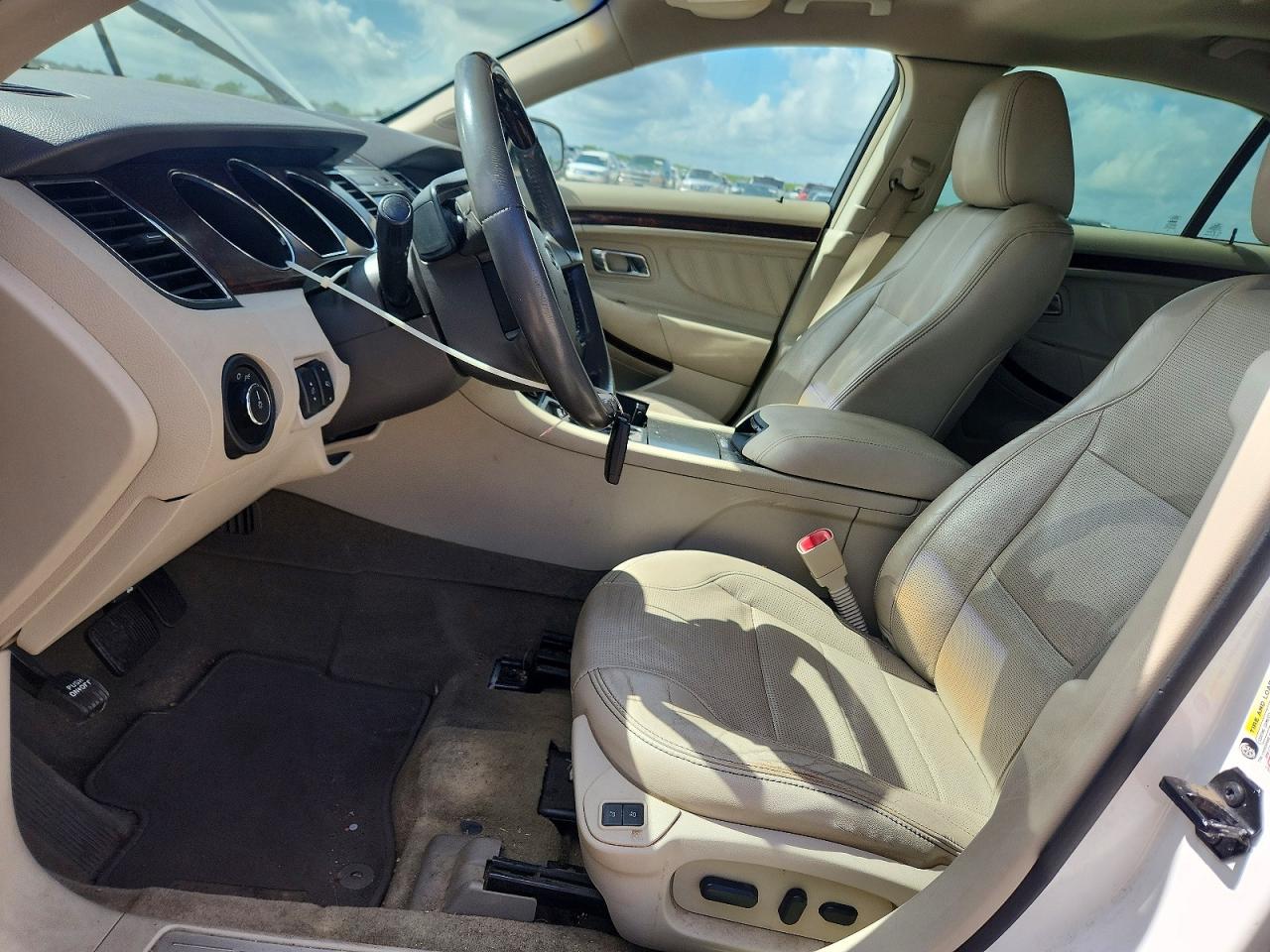 2012 Ford Taurus Limited White vin: 1FAHP2FW3CG125274