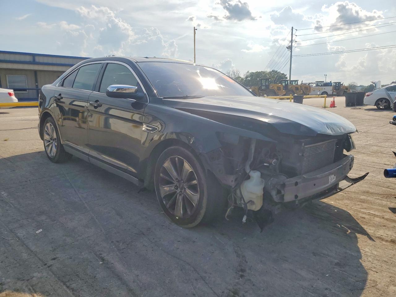2012 Ford Taurus Limited Black vin: 1FAHP2FW3CG137618