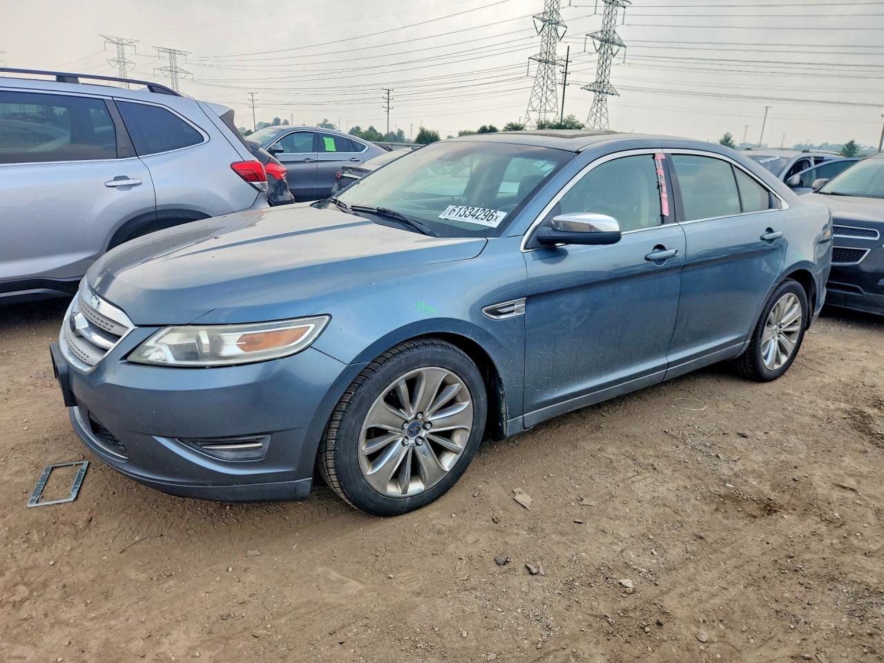 2010 Ford Taurus Limited Blue vin: 1FAHP2FW4AG145661