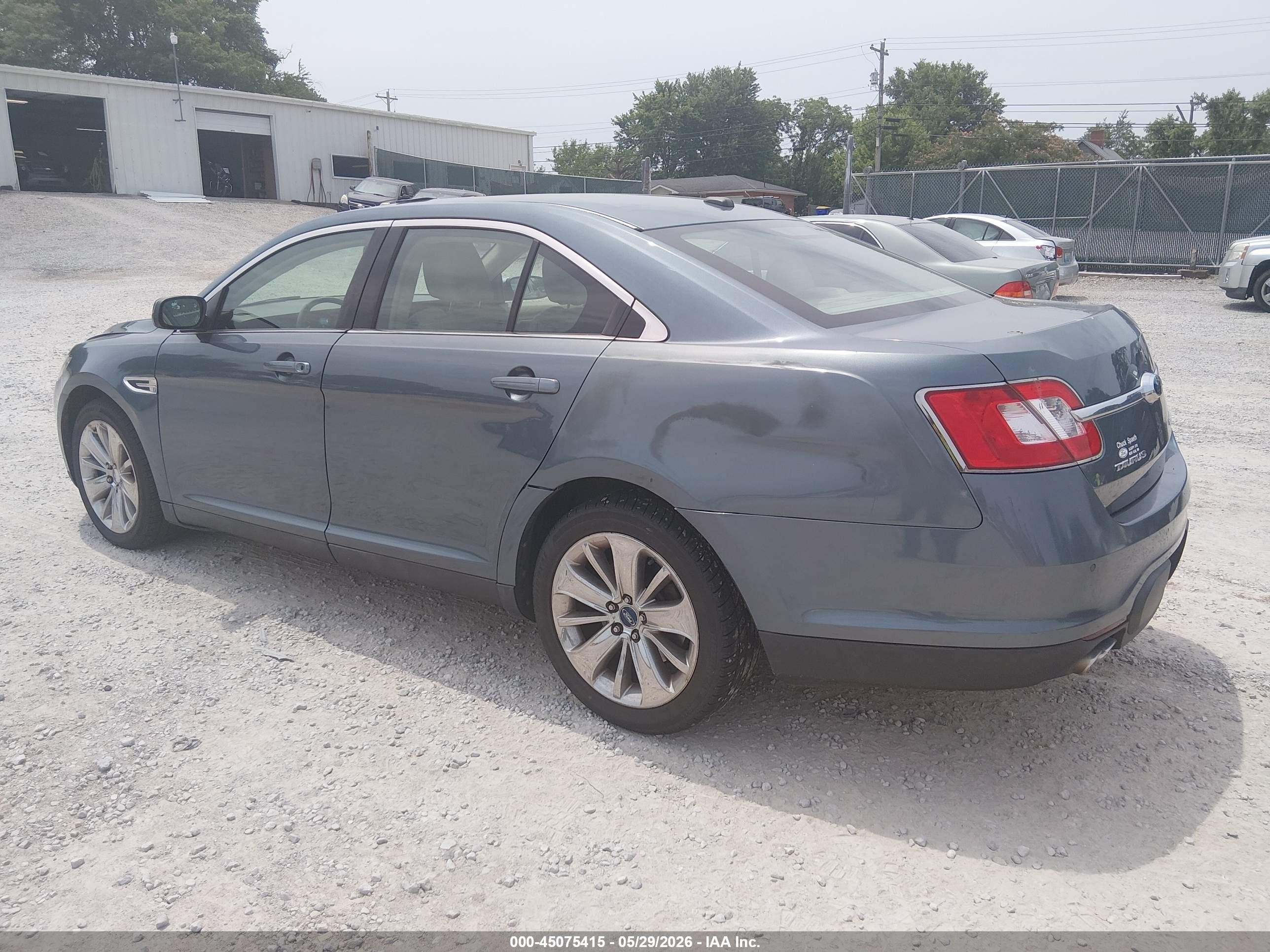 2010 Ford Taurus Limited Синий vin: 1FAHP2FW4AG148754