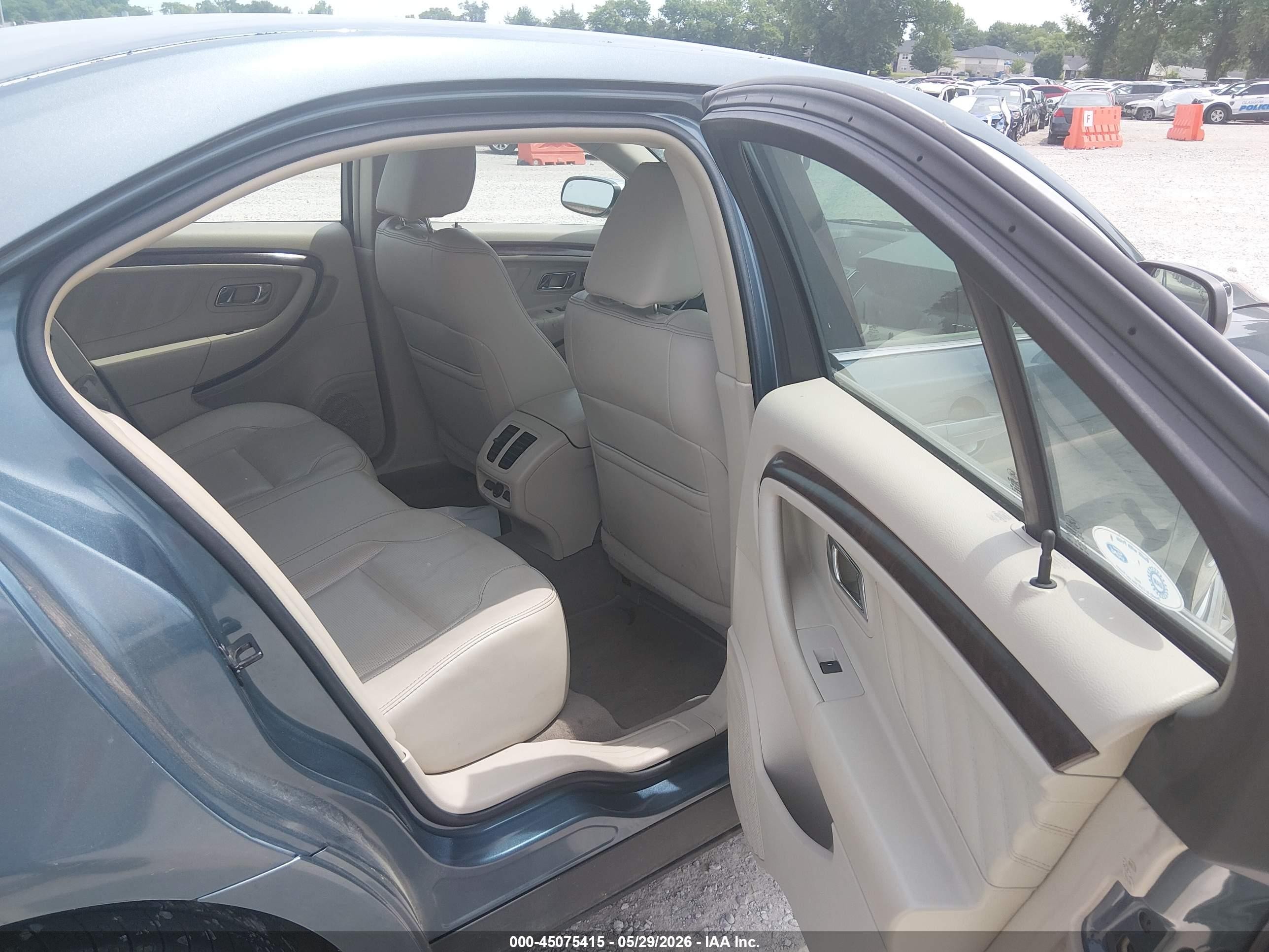 2010 Ford Taurus Limited Синий vin: 1FAHP2FW4AG148754