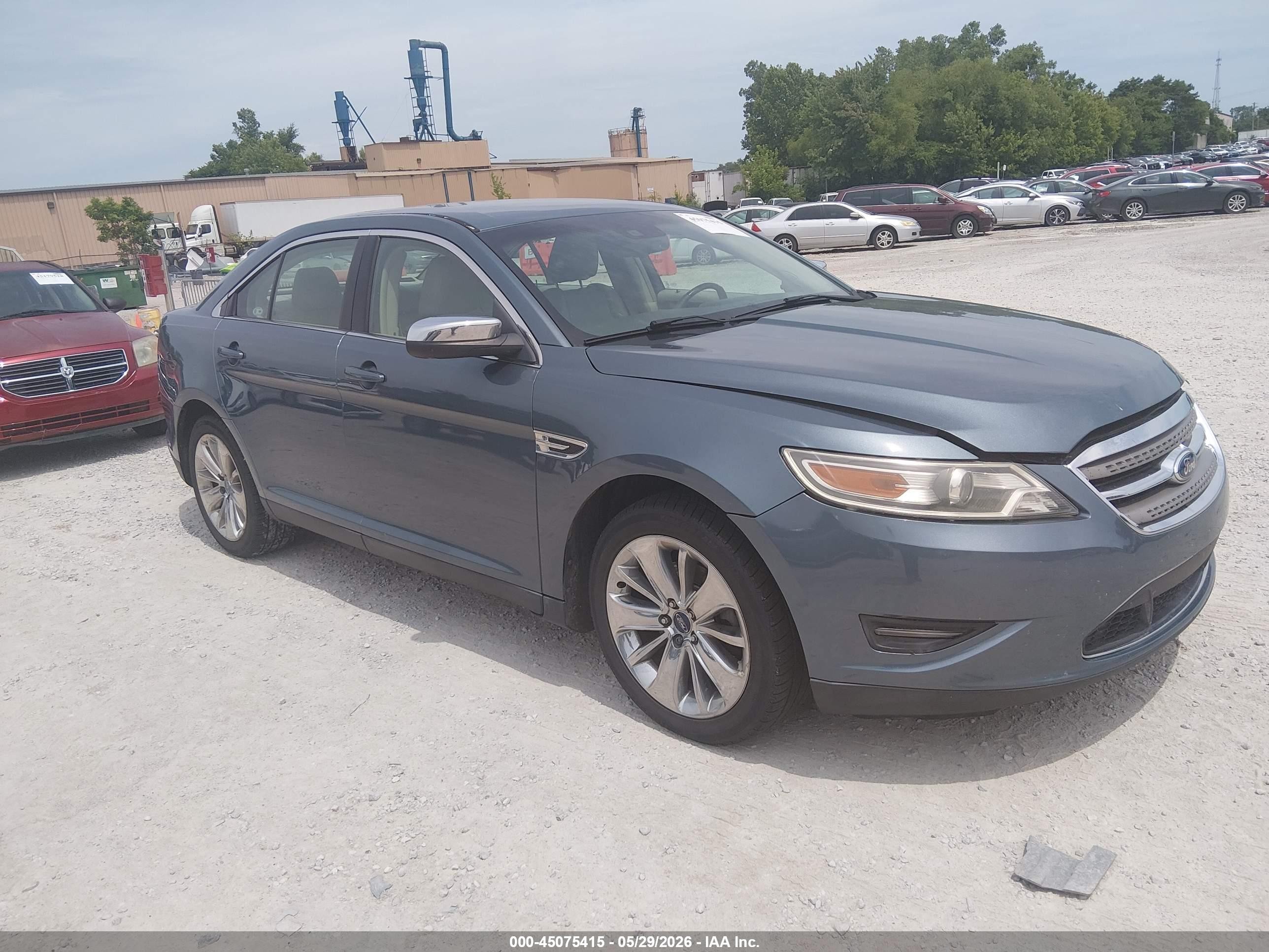 2010 Ford Taurus Limited Blue vin: 1FAHP2FW4AG148754