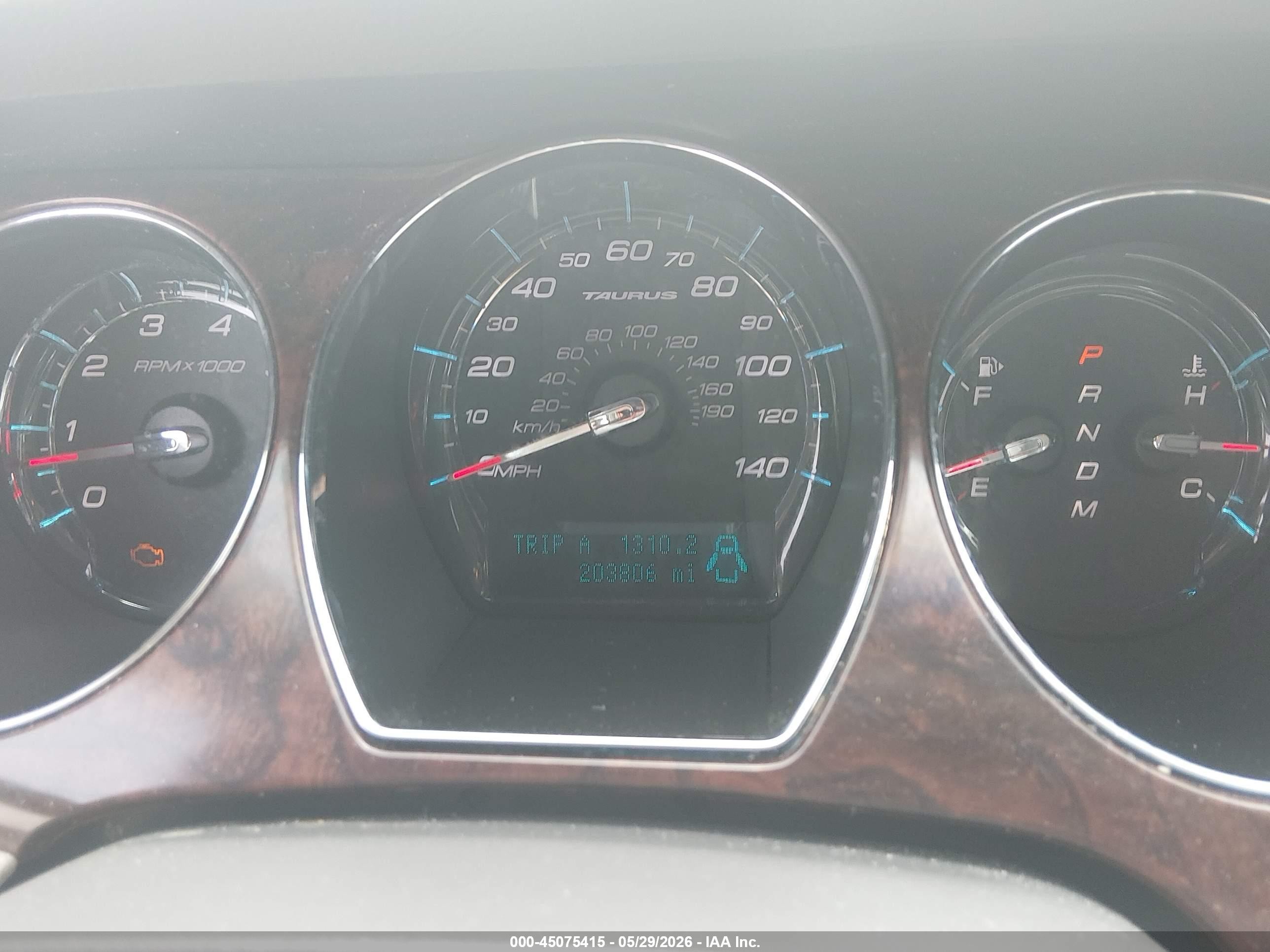 2010 Ford Taurus Limited Синий vin: 1FAHP2FW4AG148754