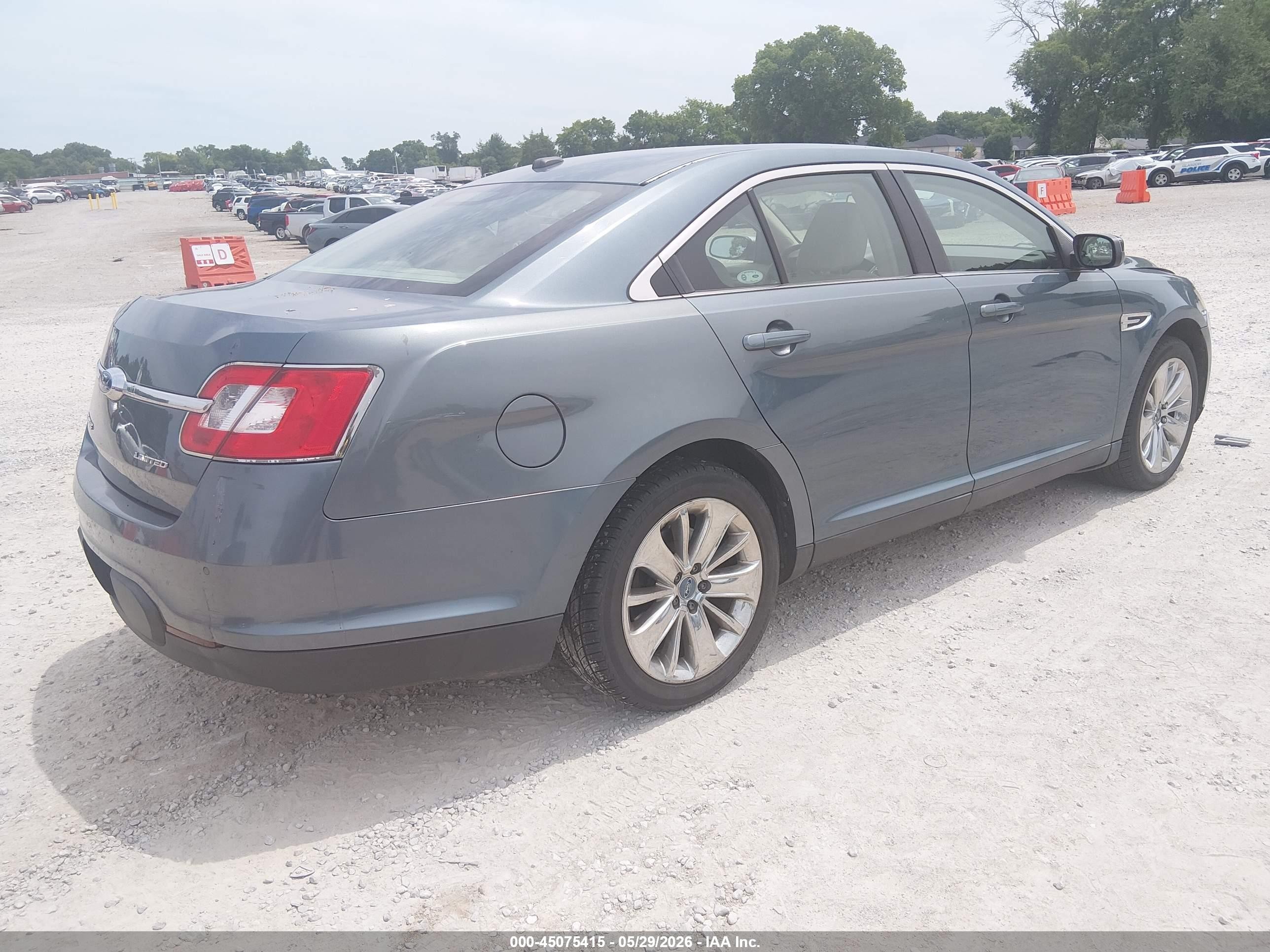 2010 Ford Taurus Limited Синий vin: 1FAHP2FW4AG148754