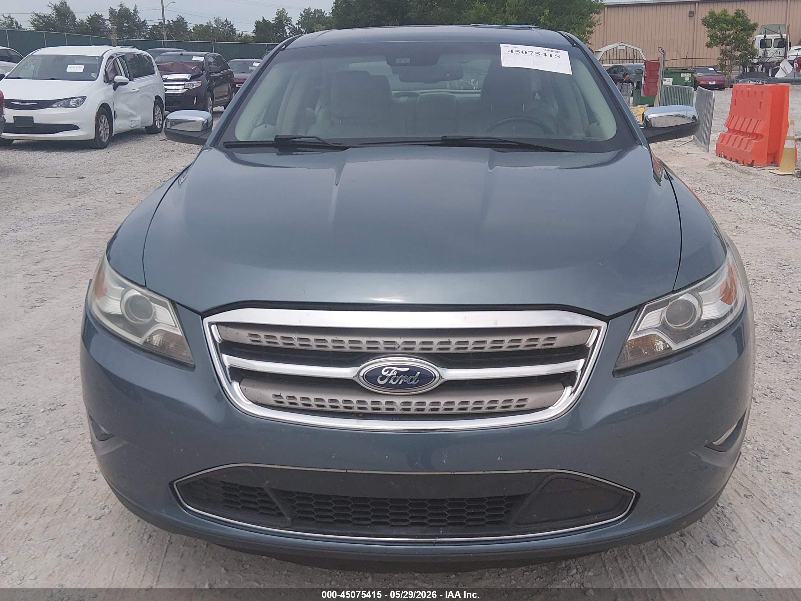 2010 Ford Taurus Limited Синий vin: 1FAHP2FW4AG148754
