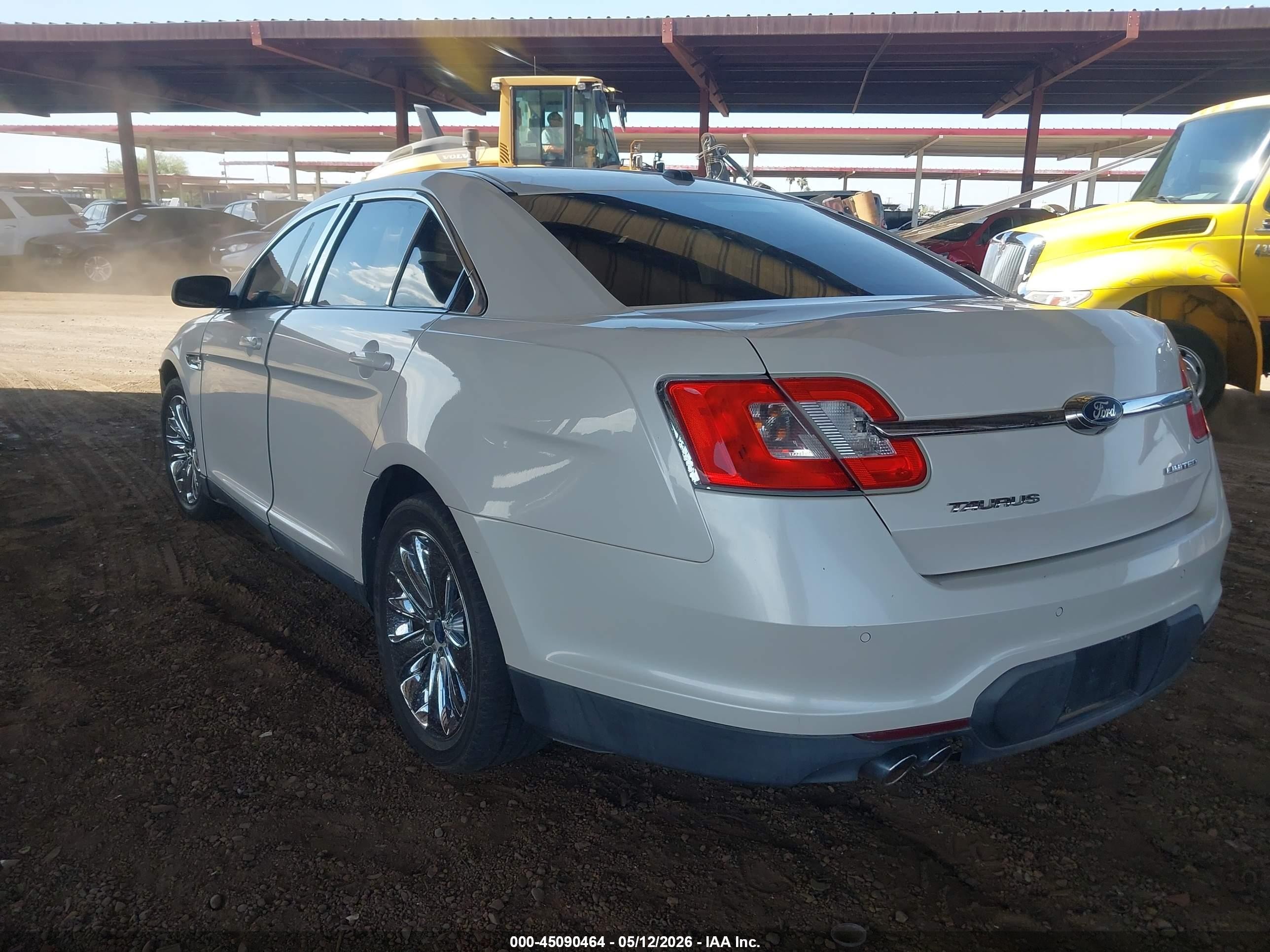 2010 Ford Taurus Limited White vin: 1FAHP2FW4AG149449