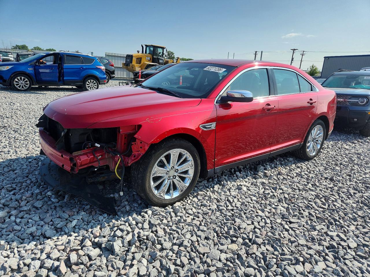 2011 Ford Taurus Limited Red vin: 1FAHP2FW4BG110829