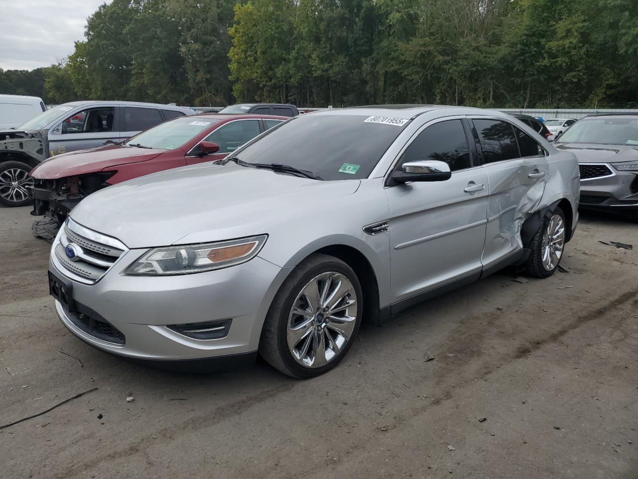 2012 Ford Taurus Limited Серебряный vin: 1FAHP2FW4CG117295