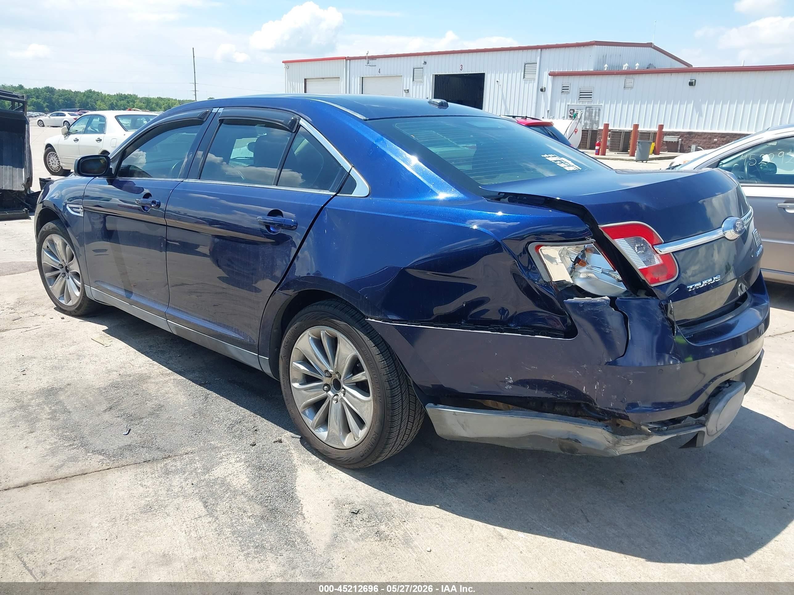 2011 Ford Taurus Limited Blue vin: 1FAHP2FW5BG101167