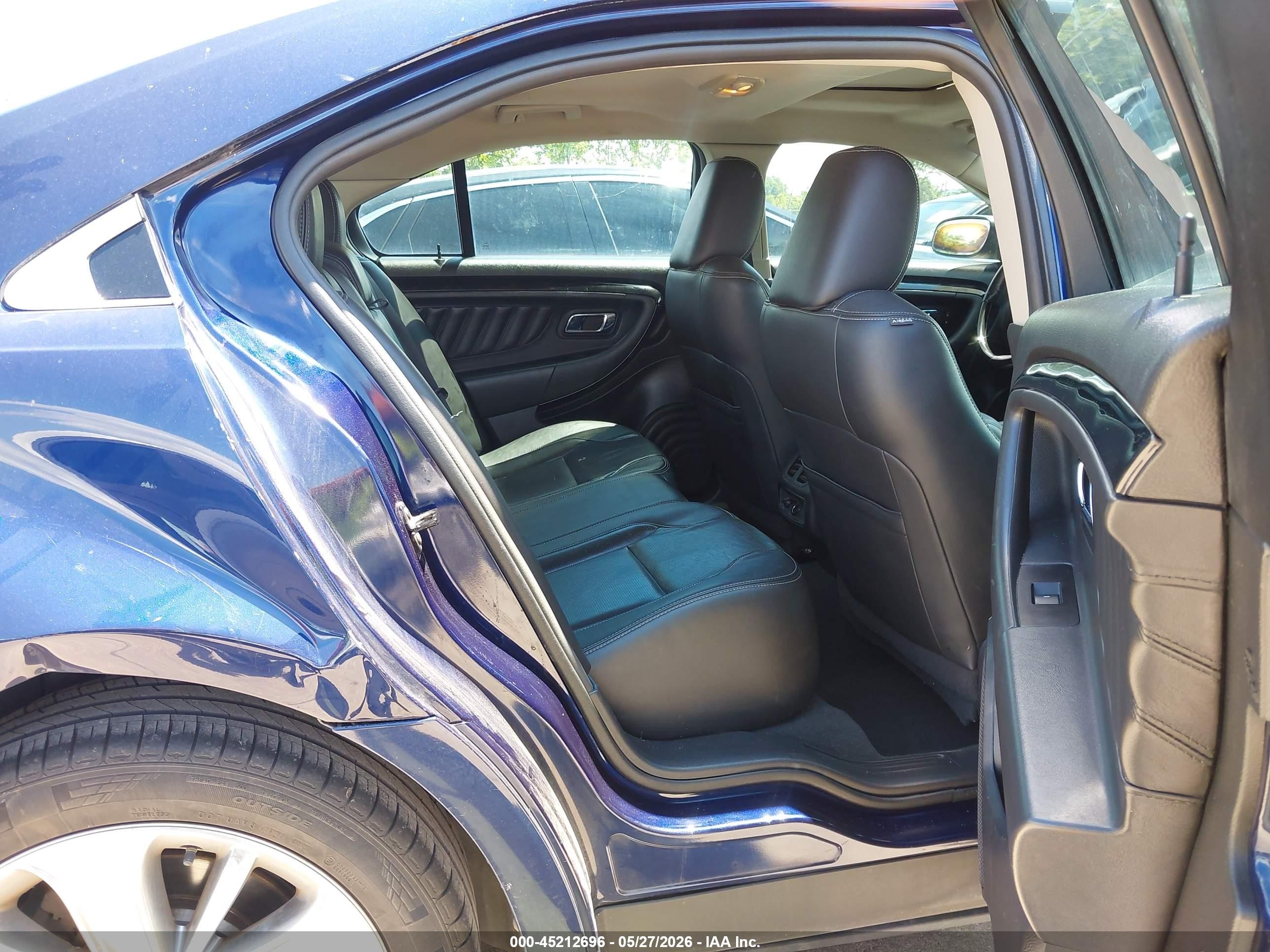 2011 Ford Taurus Limited Blue vin: 1FAHP2FW5BG101167