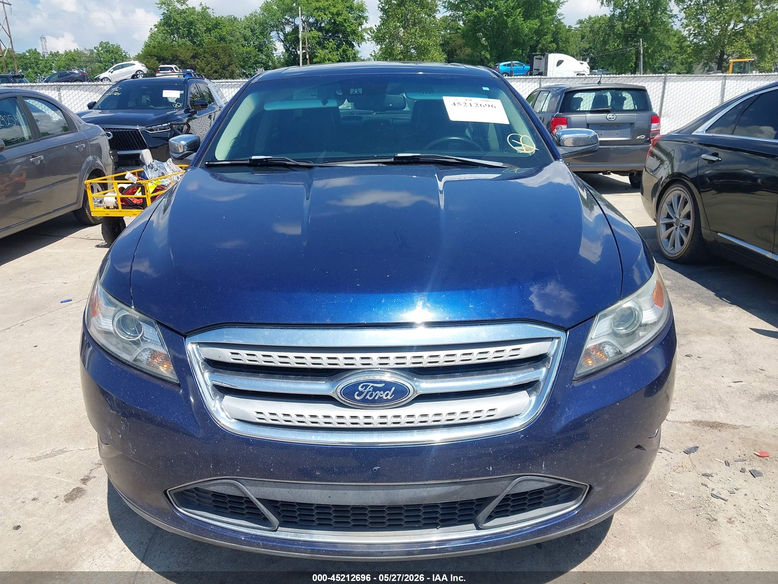 2011 Ford Taurus Limited Blue vin: 1FAHP2FW5BG101167