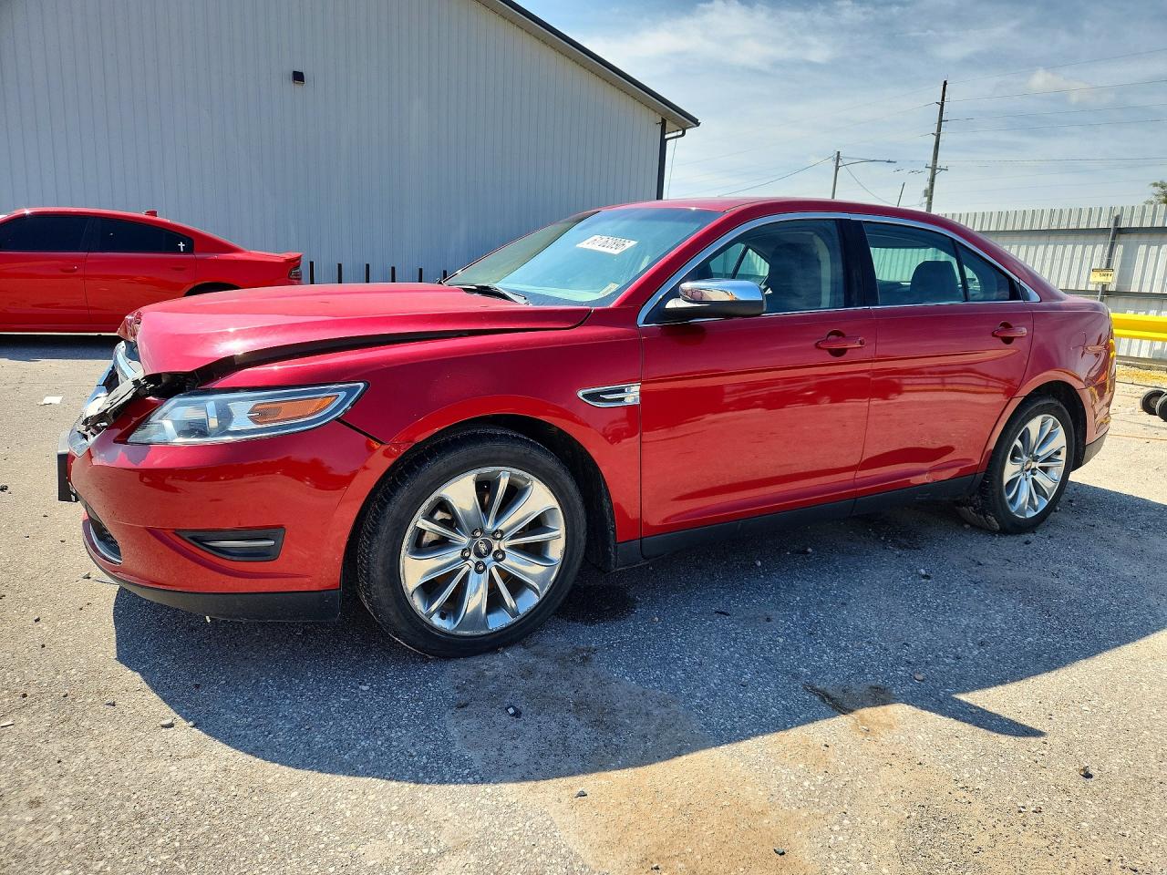 2011 Ford Taurus Limited Red vin: 1FAHP2FW5BG110841