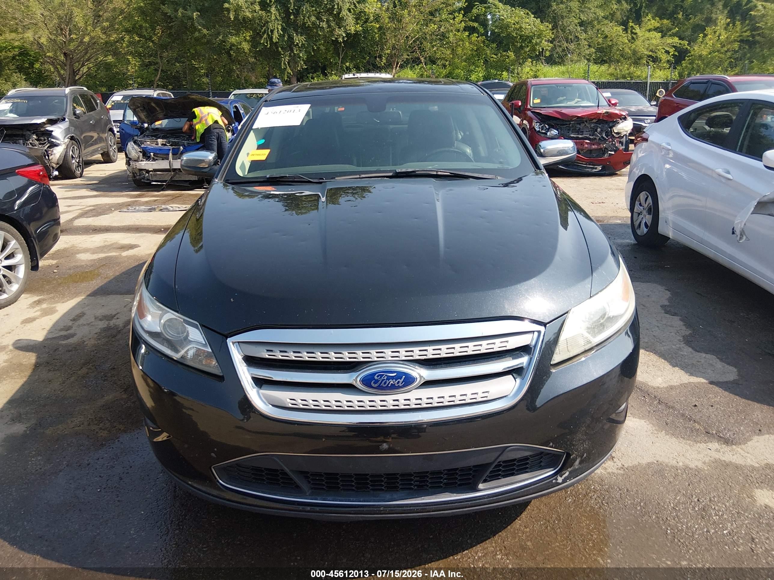 2012 Ford Taurus Limited Black vin: 1FAHP2FW5CG144344