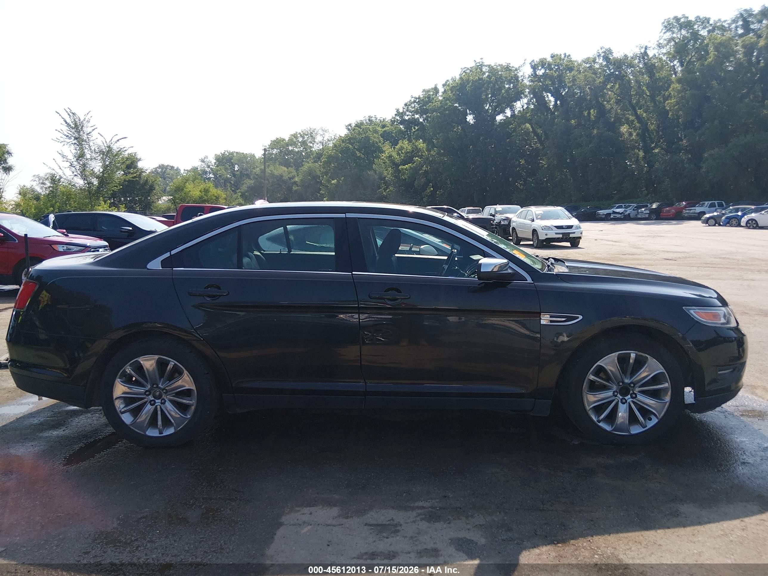 2012 Ford Taurus Limited Black vin: 1FAHP2FW5CG144344