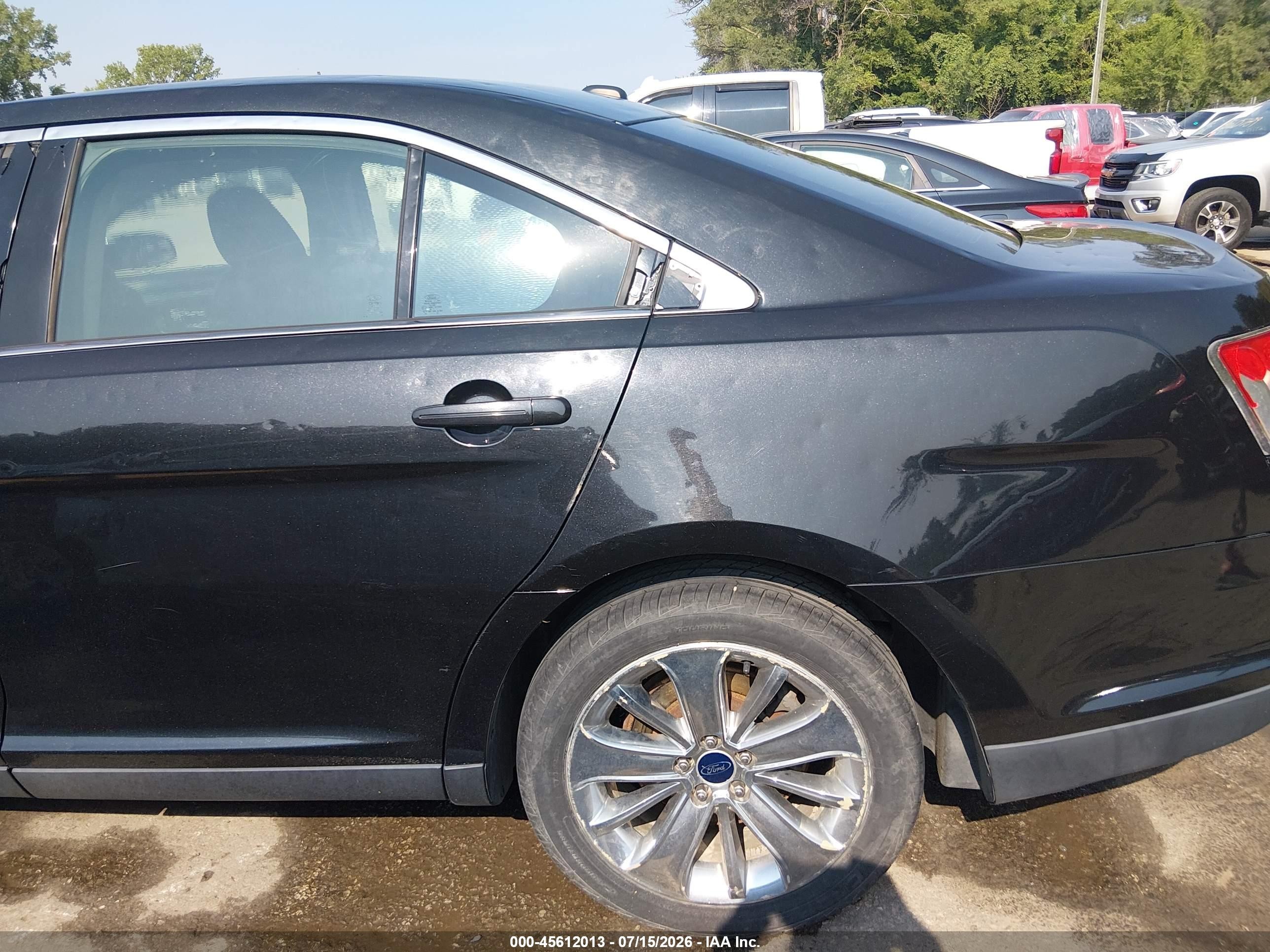 2012 Ford Taurus Limited Black vin: 1FAHP2FW5CG144344