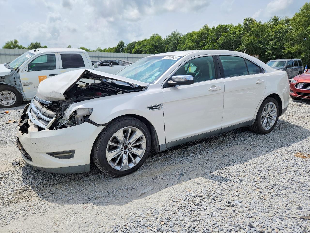 2010 Ford Taurus Limited Белый vin: 1FAHP2FW6AG144785