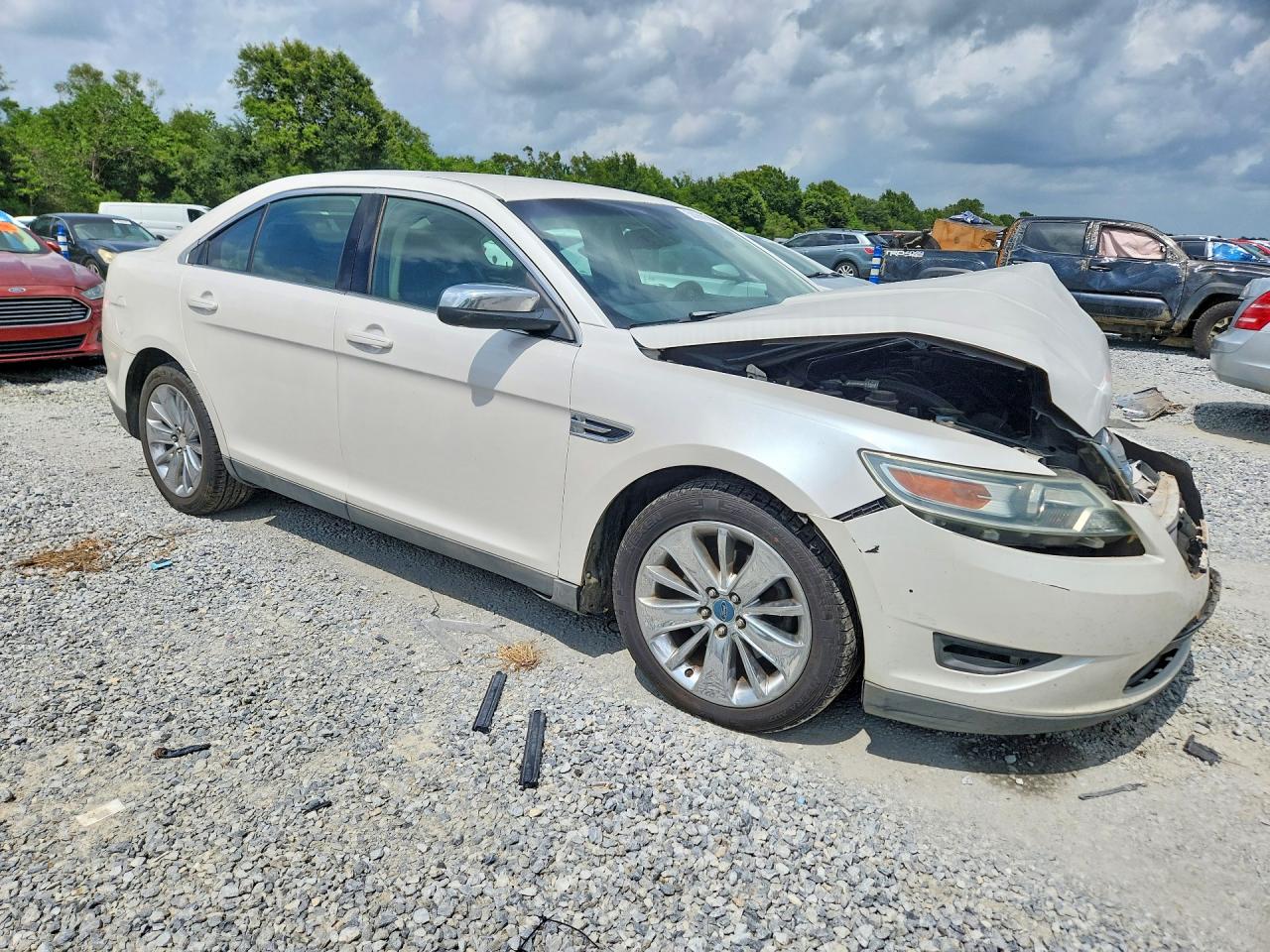 2010 Ford Taurus Limited White vin: 1FAHP2FW6AG144785