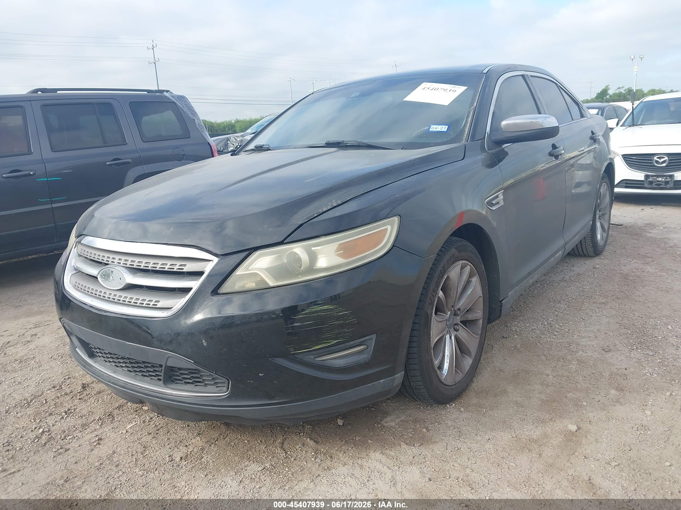 2012 Ford Taurus Limited Black vin: 1FAHP2FW6CG126449