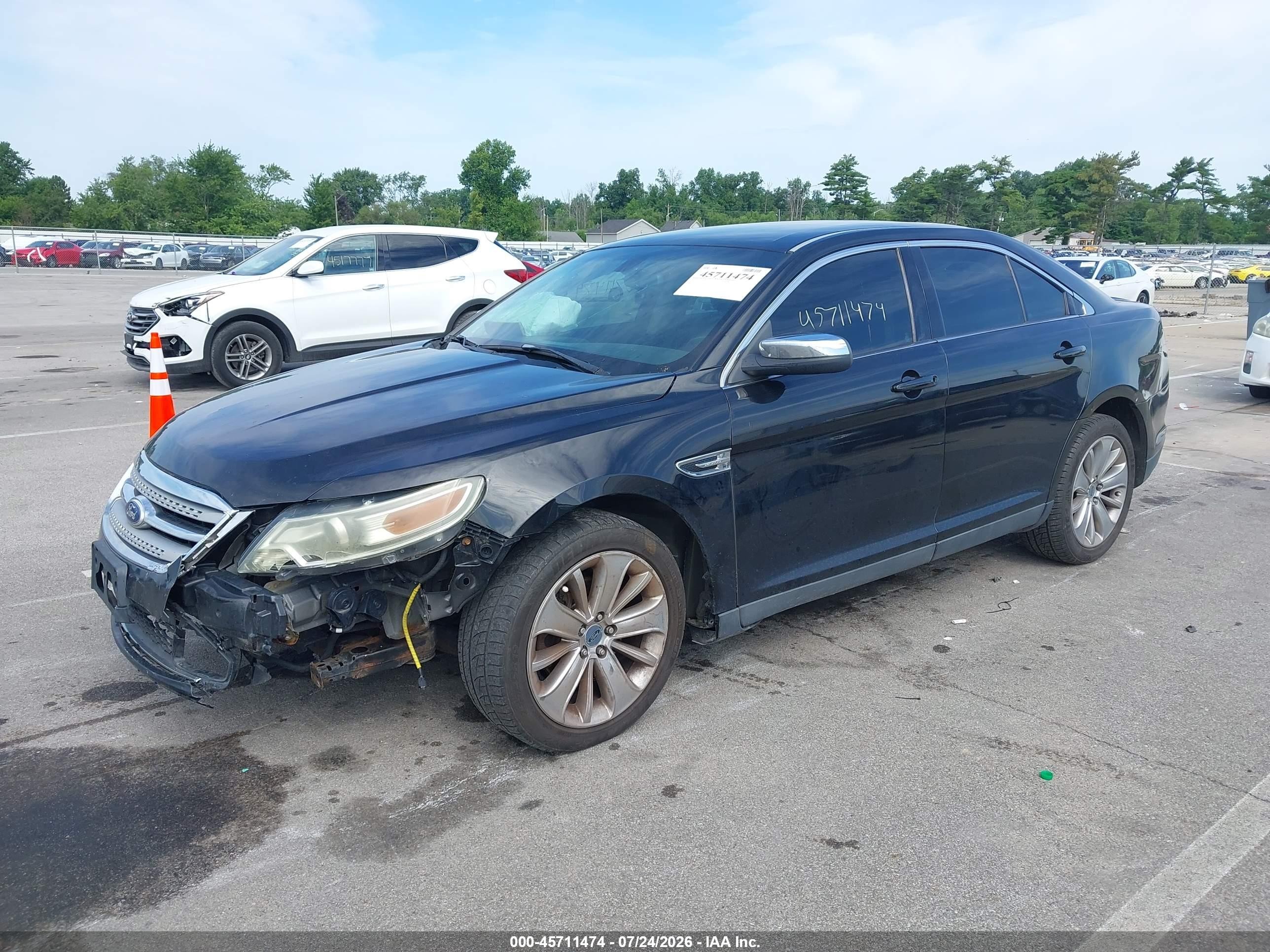 2011 Ford Taurus Limited Black vin: 1FAHP2FW7BG104801
