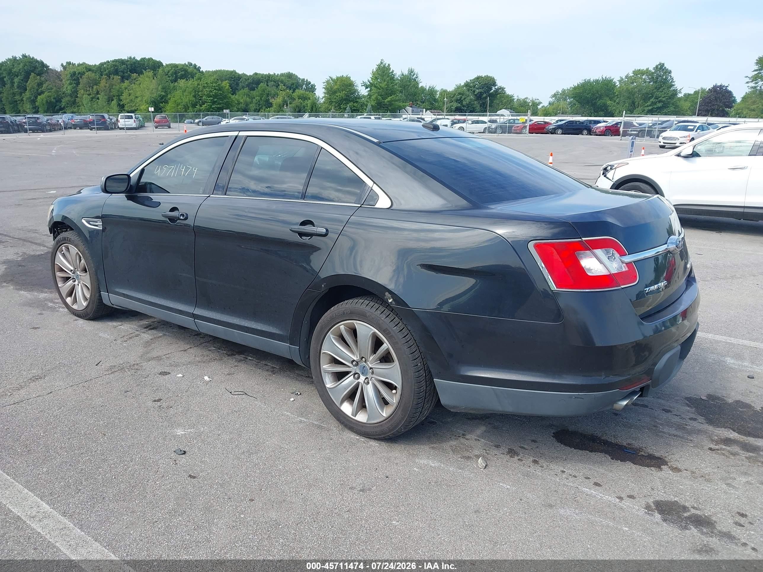 2011 Ford Taurus Limited Black vin: 1FAHP2FW7BG104801