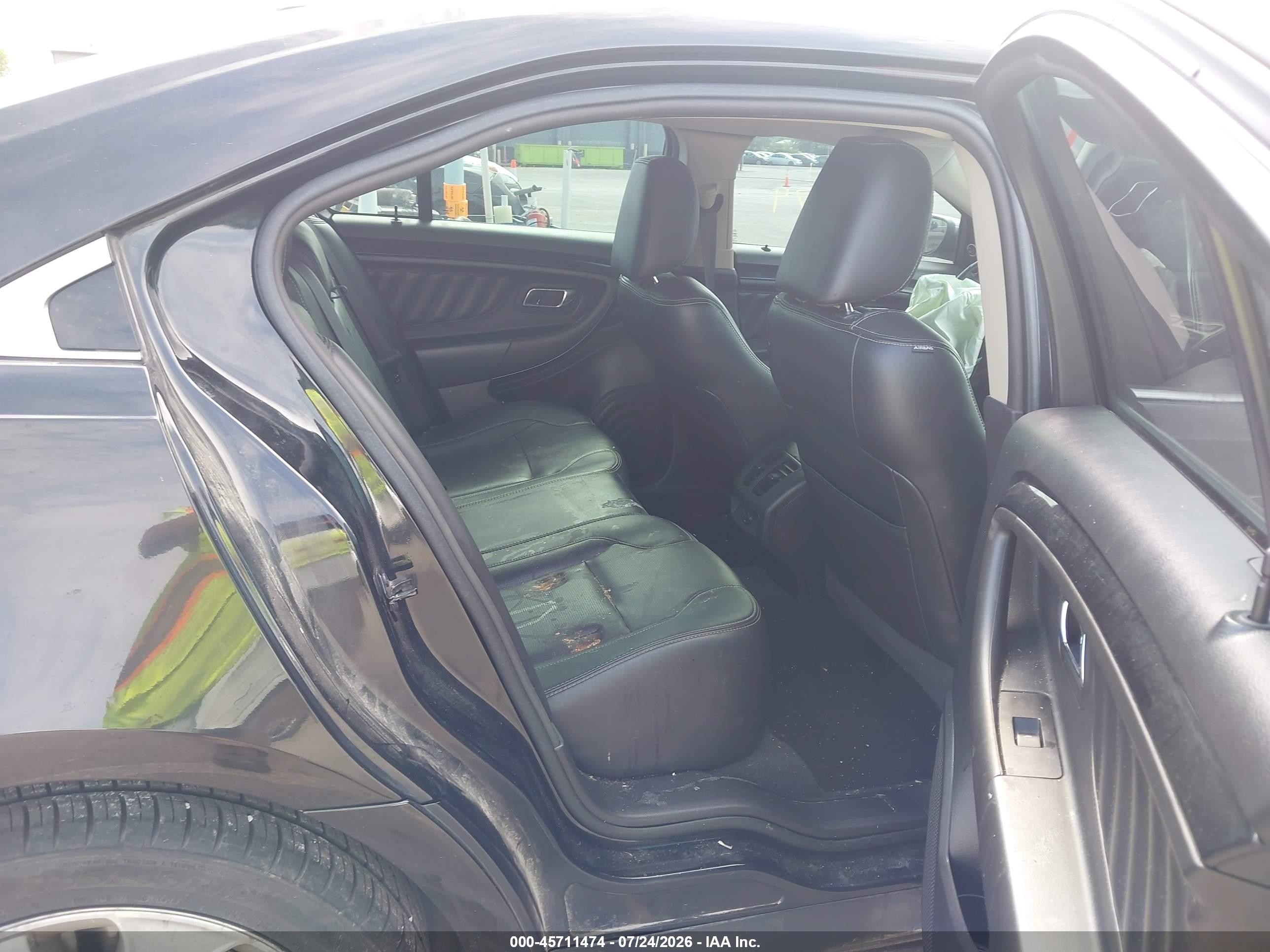 2011 Ford Taurus Limited Black vin: 1FAHP2FW7BG104801