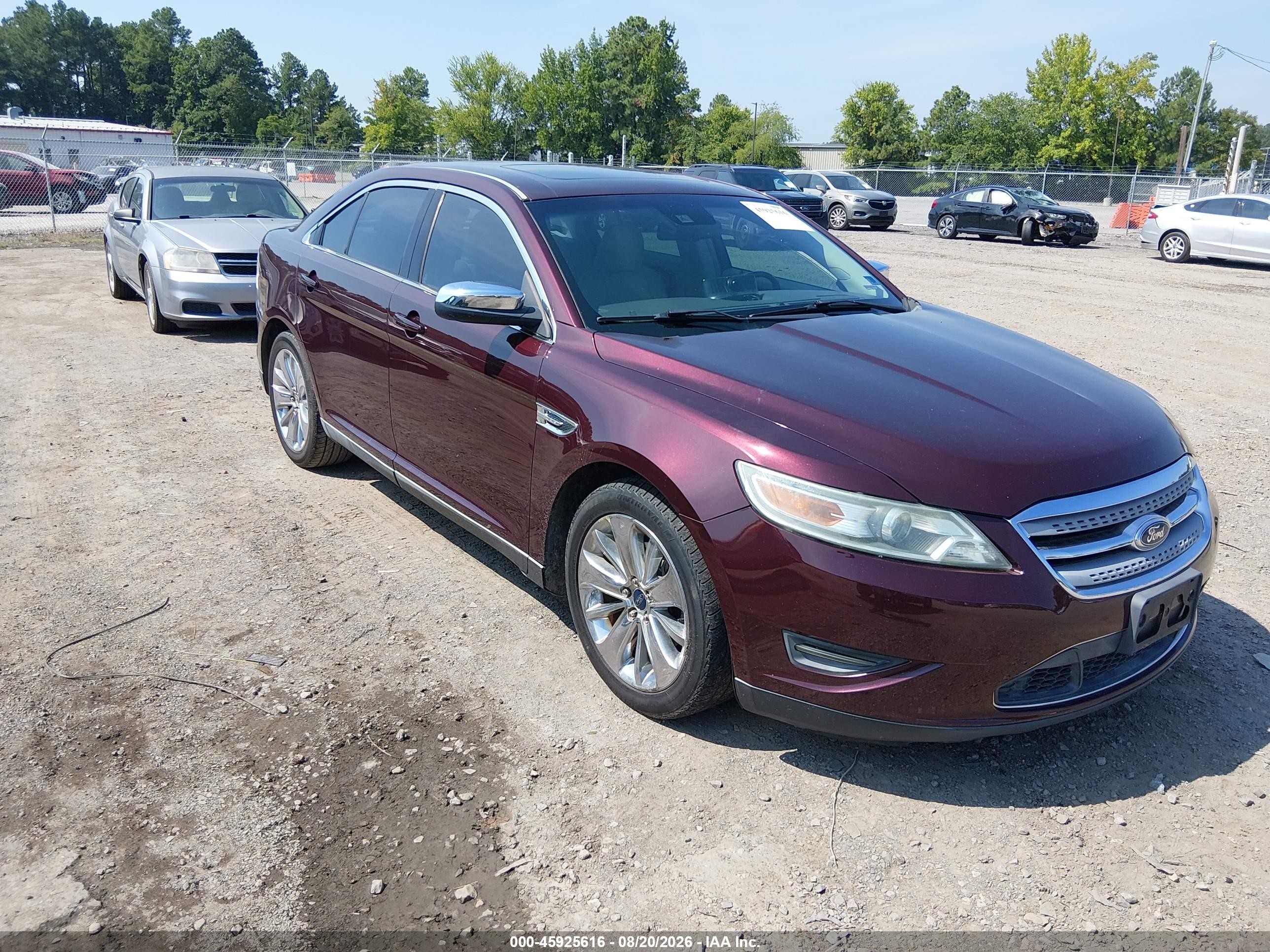 2011 Ford Taurus Limited Purple vin: 1FAHP2FW7BG172371
