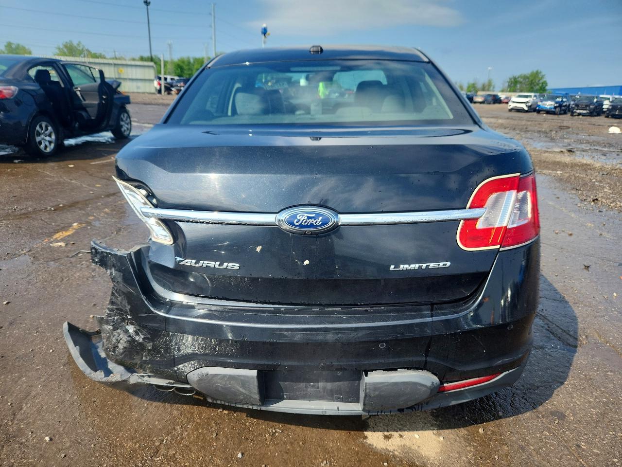 2012 Ford Taurus Limited Black vin: 1FAHP2FW7CG134169