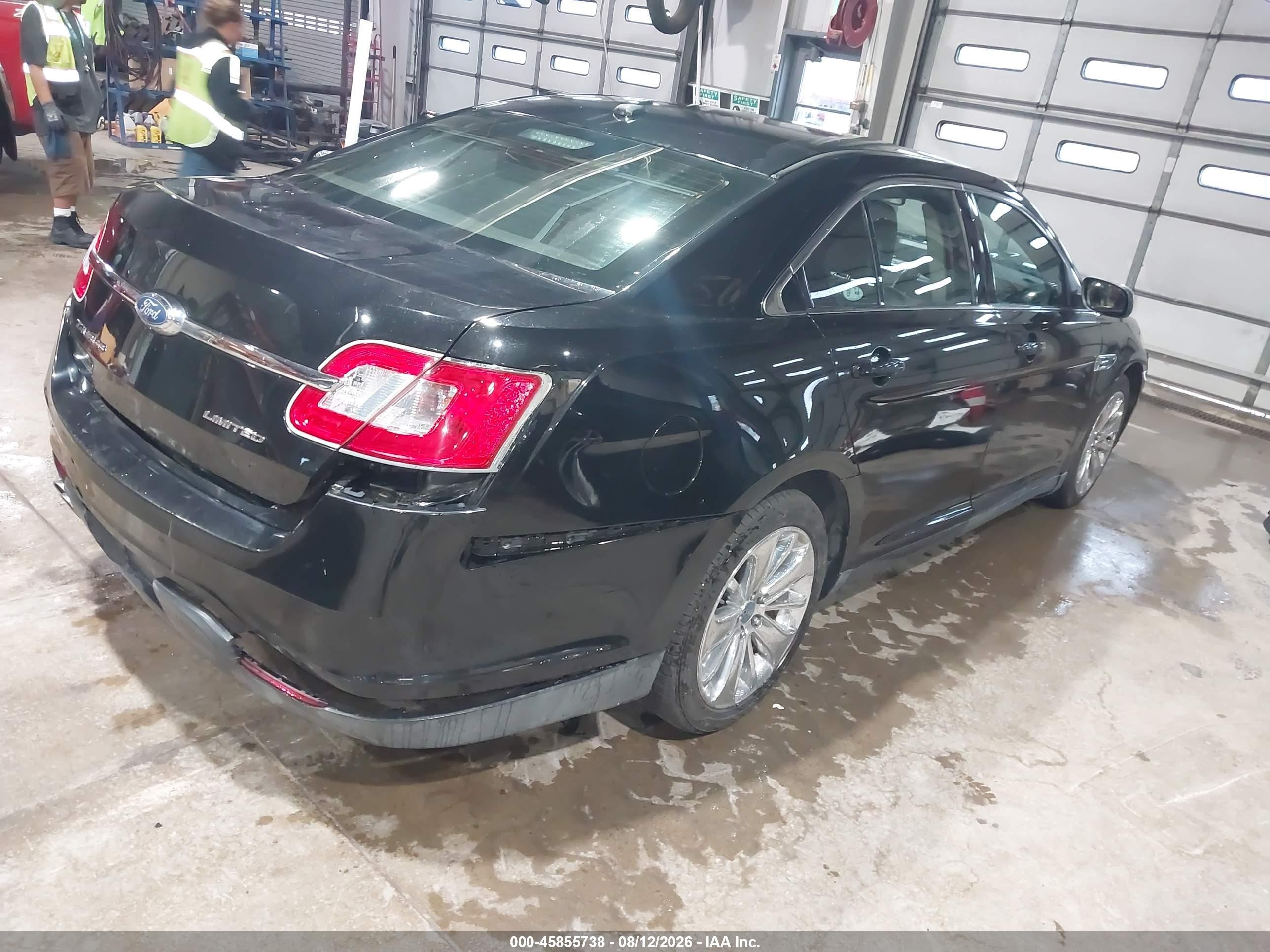 2011 Ford Taurus Limited Black vin: 1FAHP2FW8BG134695