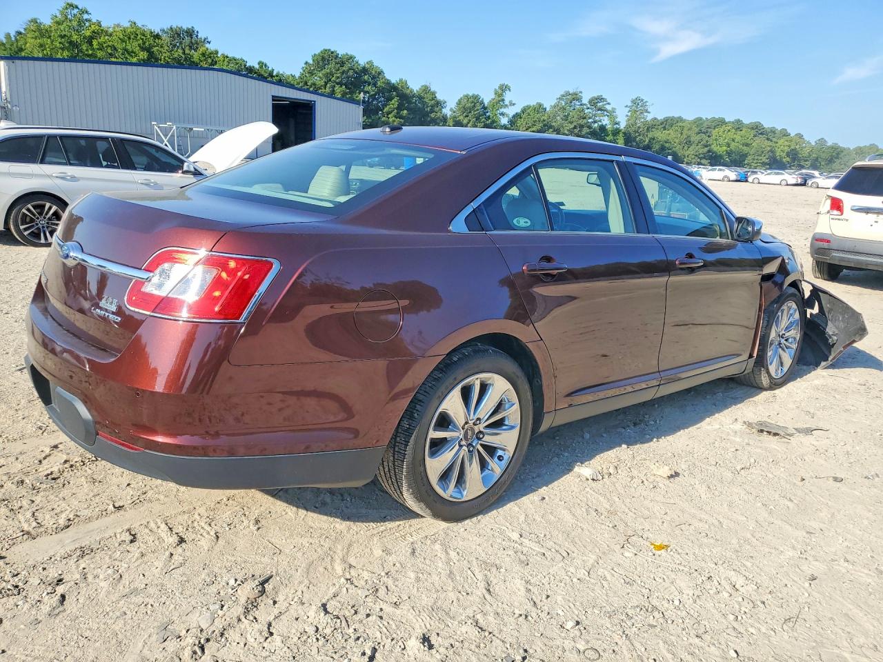 2012 Ford Taurus Limited Burgundy vin: 1FAHP2FW8CG144564